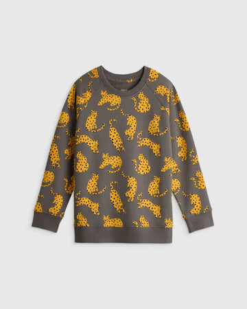 Organic Cotton French Terry Crew Neck Sweatshirt