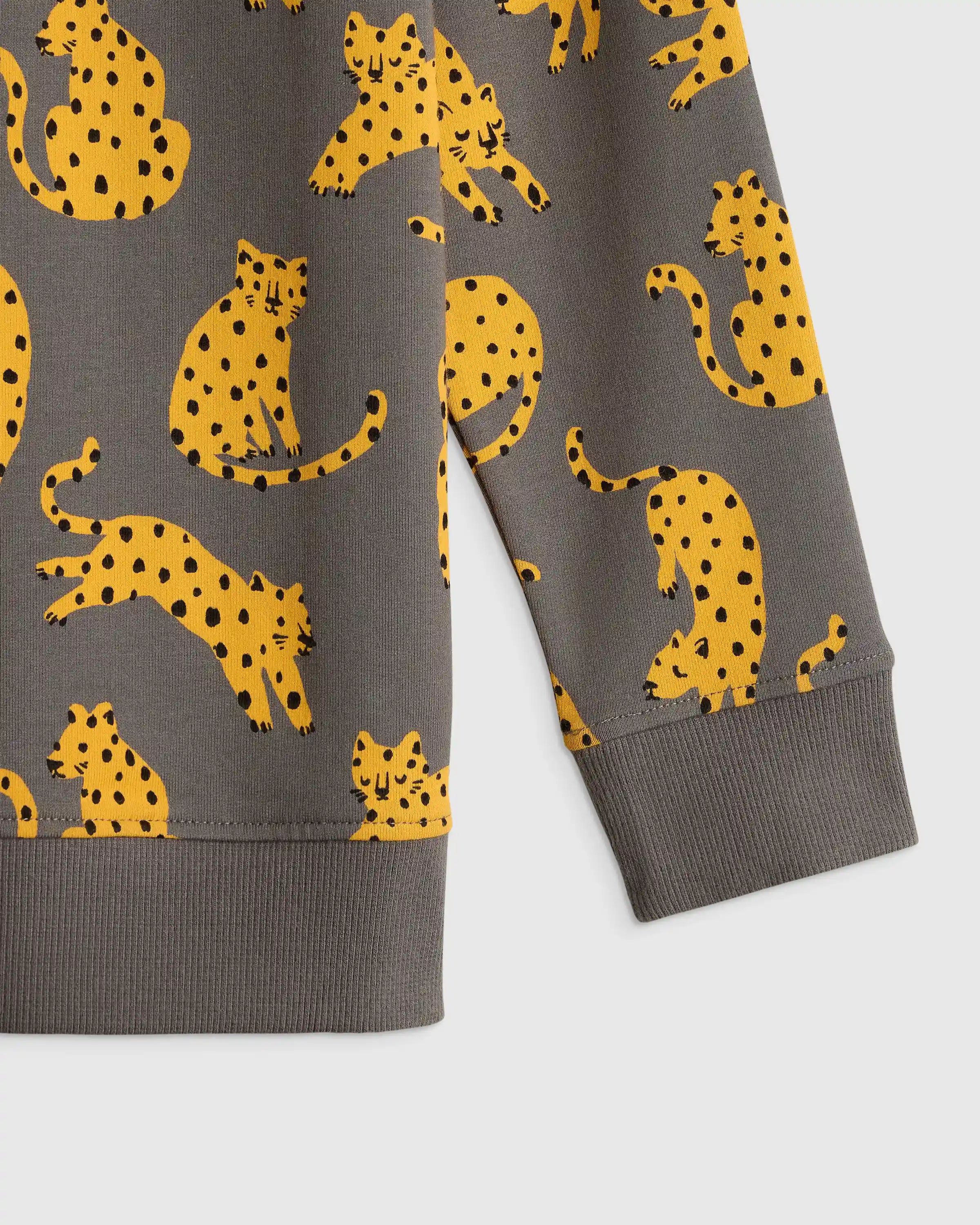 Organic Cotton French Terry Crew Neck Sweatshirt