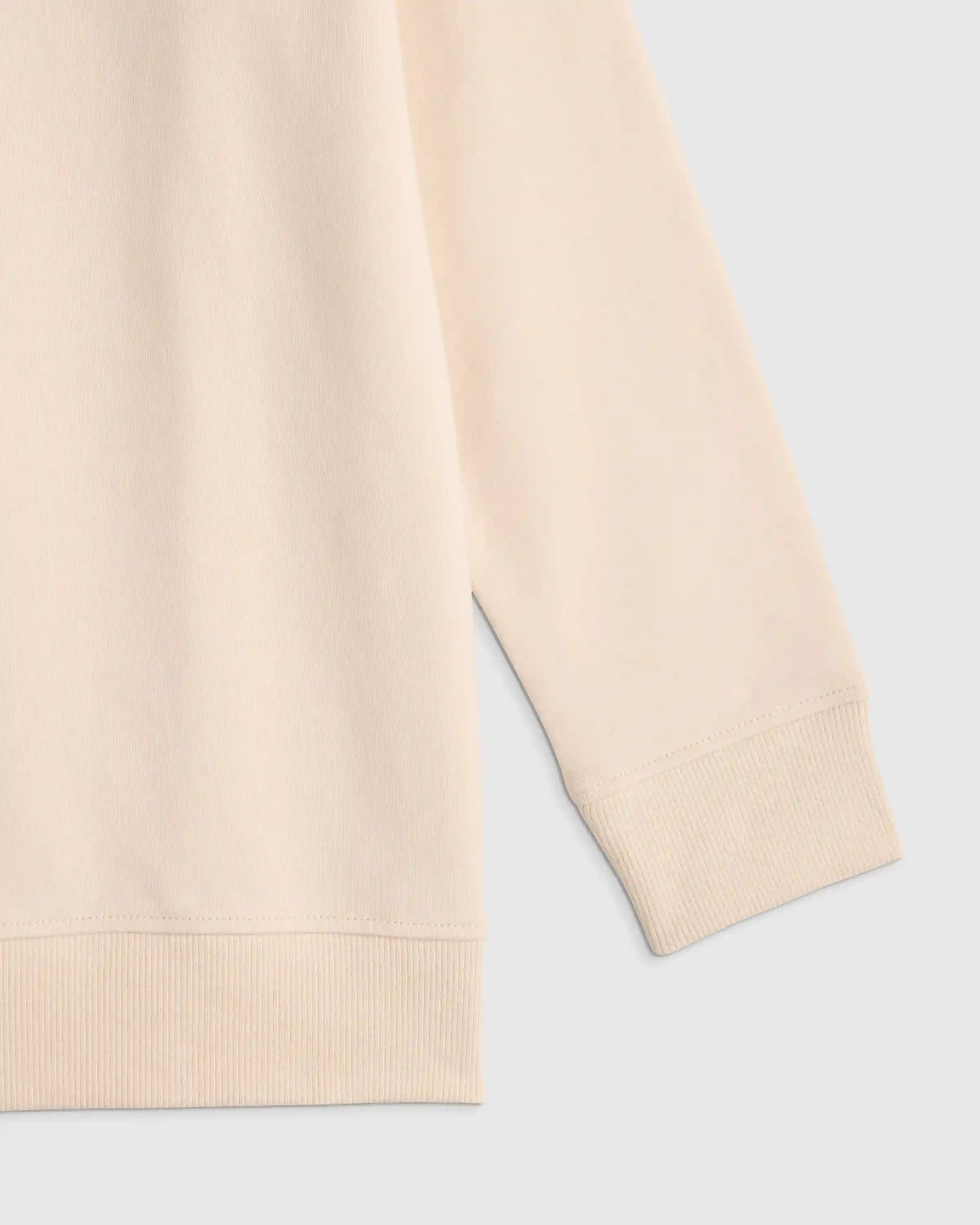 Organic Cotton French Terry Crew Neck Sweatshirt