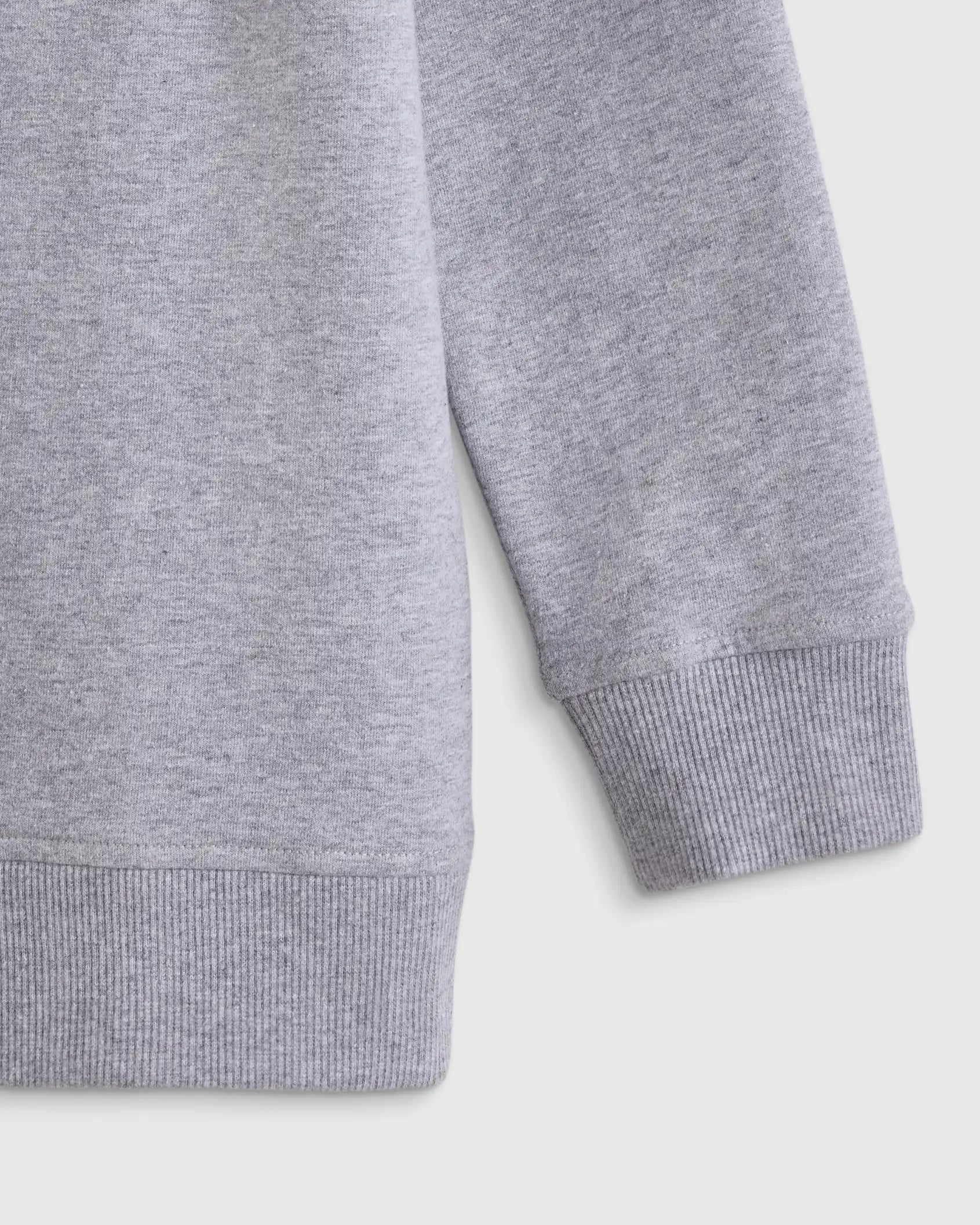 Organic Cotton French Terry Crew Neck Sweatshirt