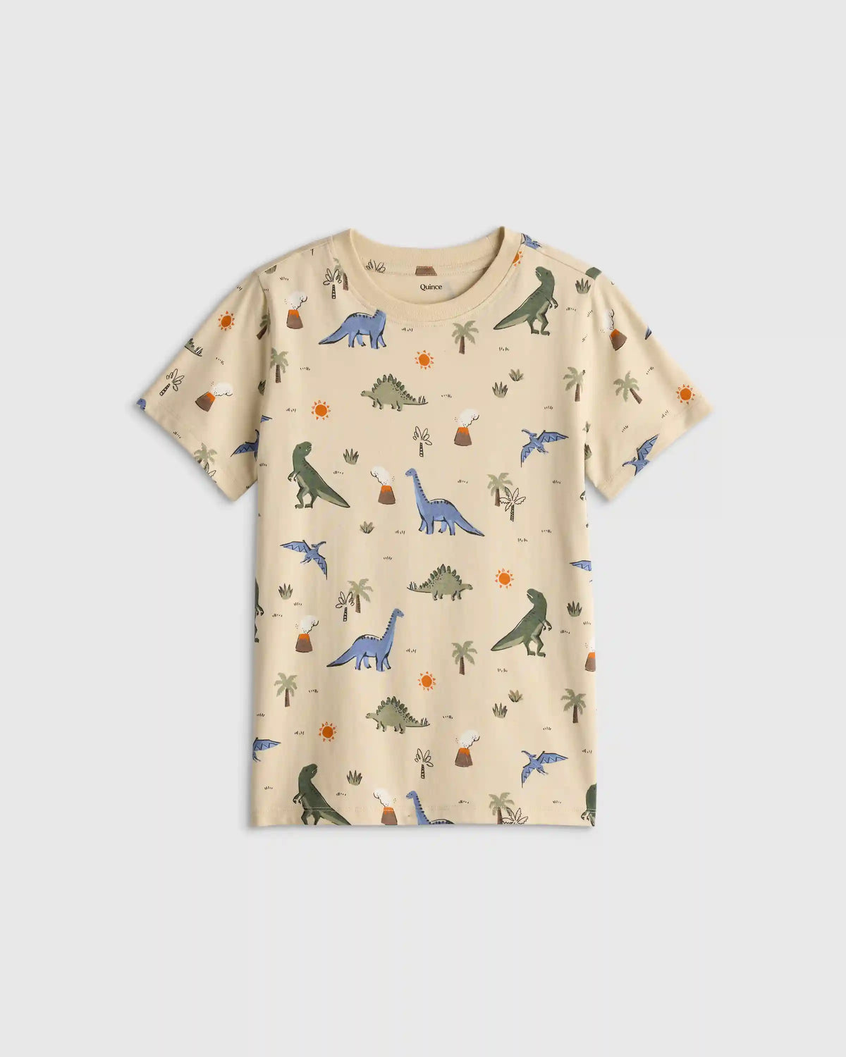 100% Organic Cotton Jersey Short Sleeve Tee