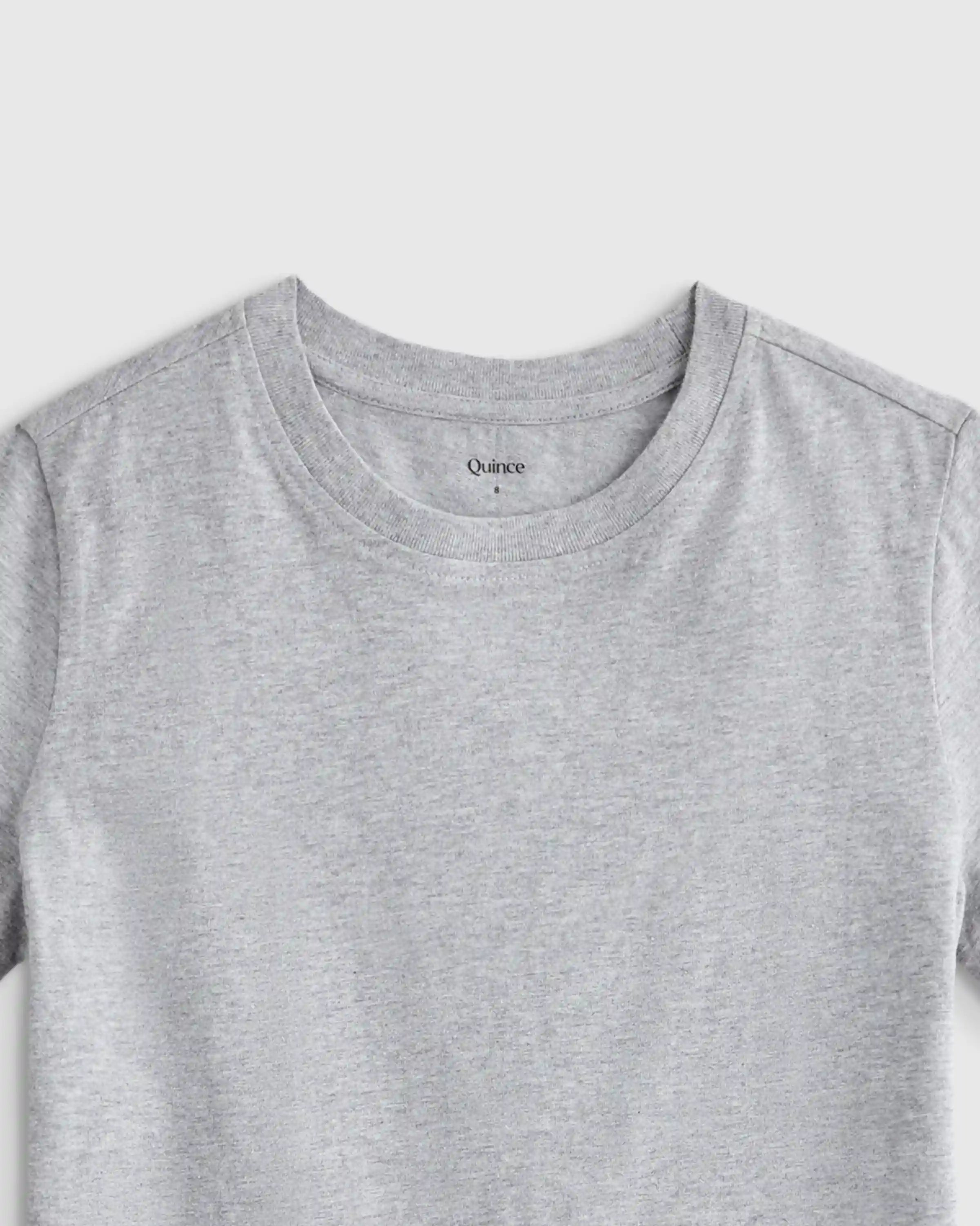 100% Organic Cotton Jersey Short Sleeve Tee