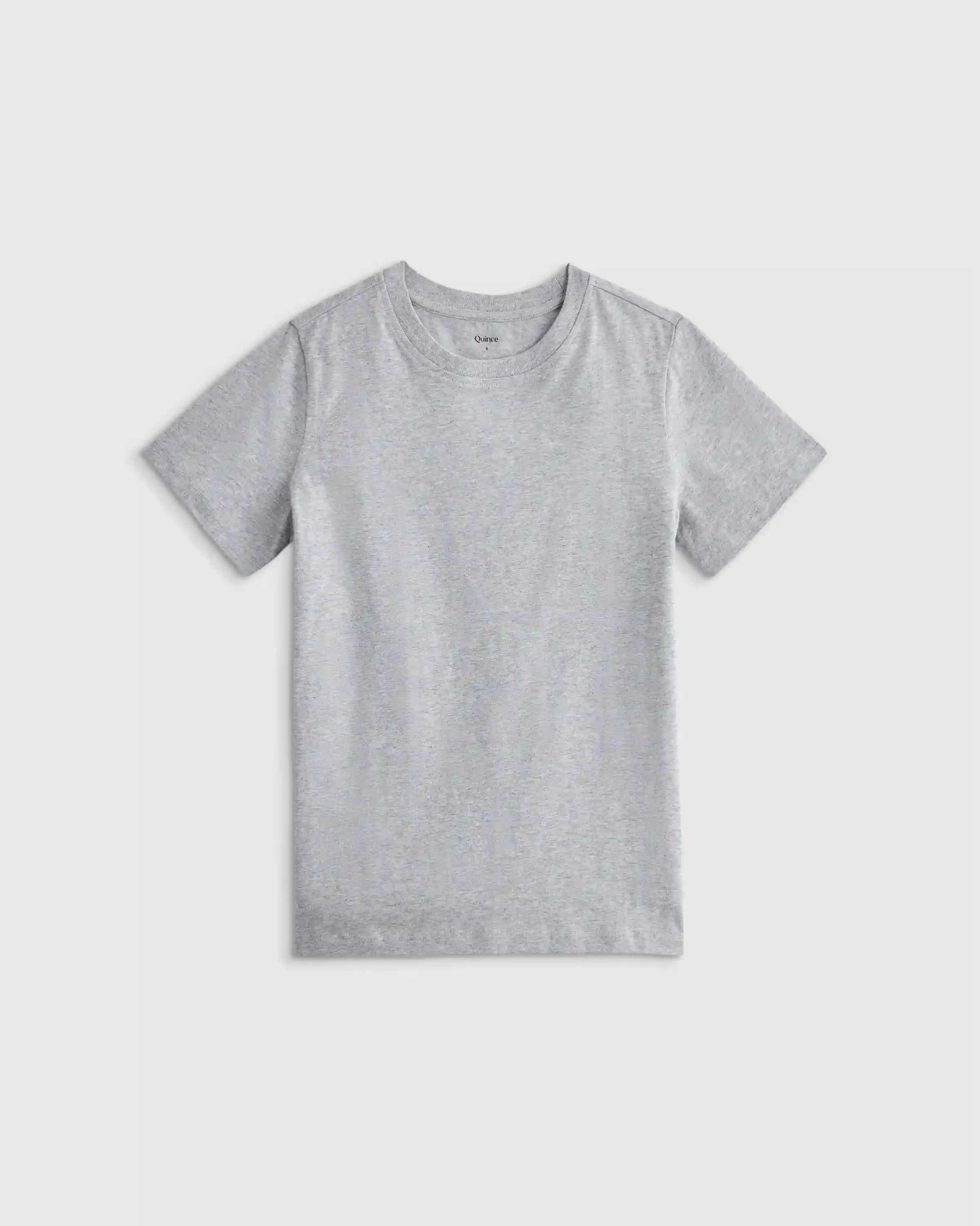 100% Organic Cotton Jersey Short Sleeve Tee