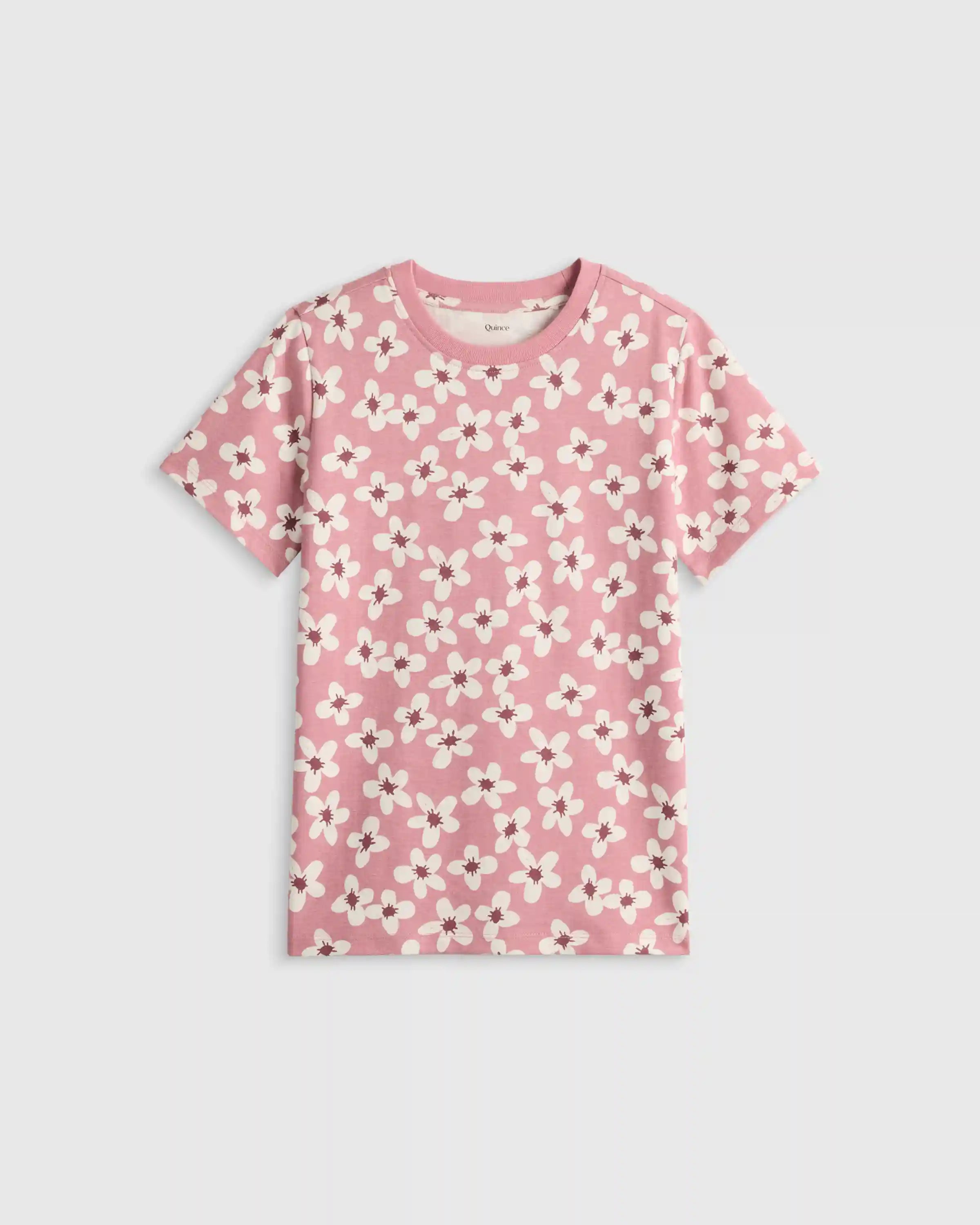 100% Organic Cotton Jersey Short Sleeve Tee