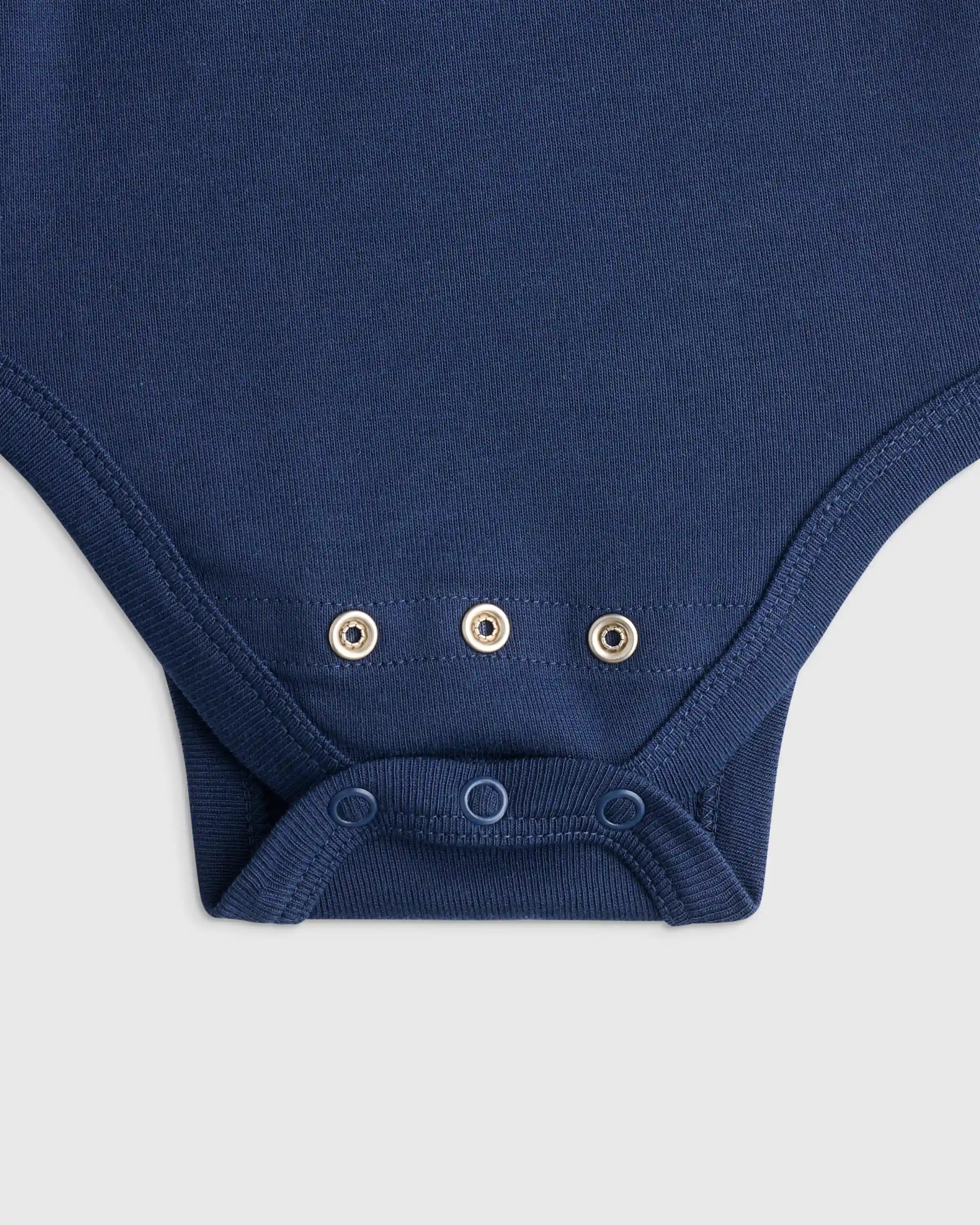 100% Organic Cotton Long Sleeve Kimono Bodysuit