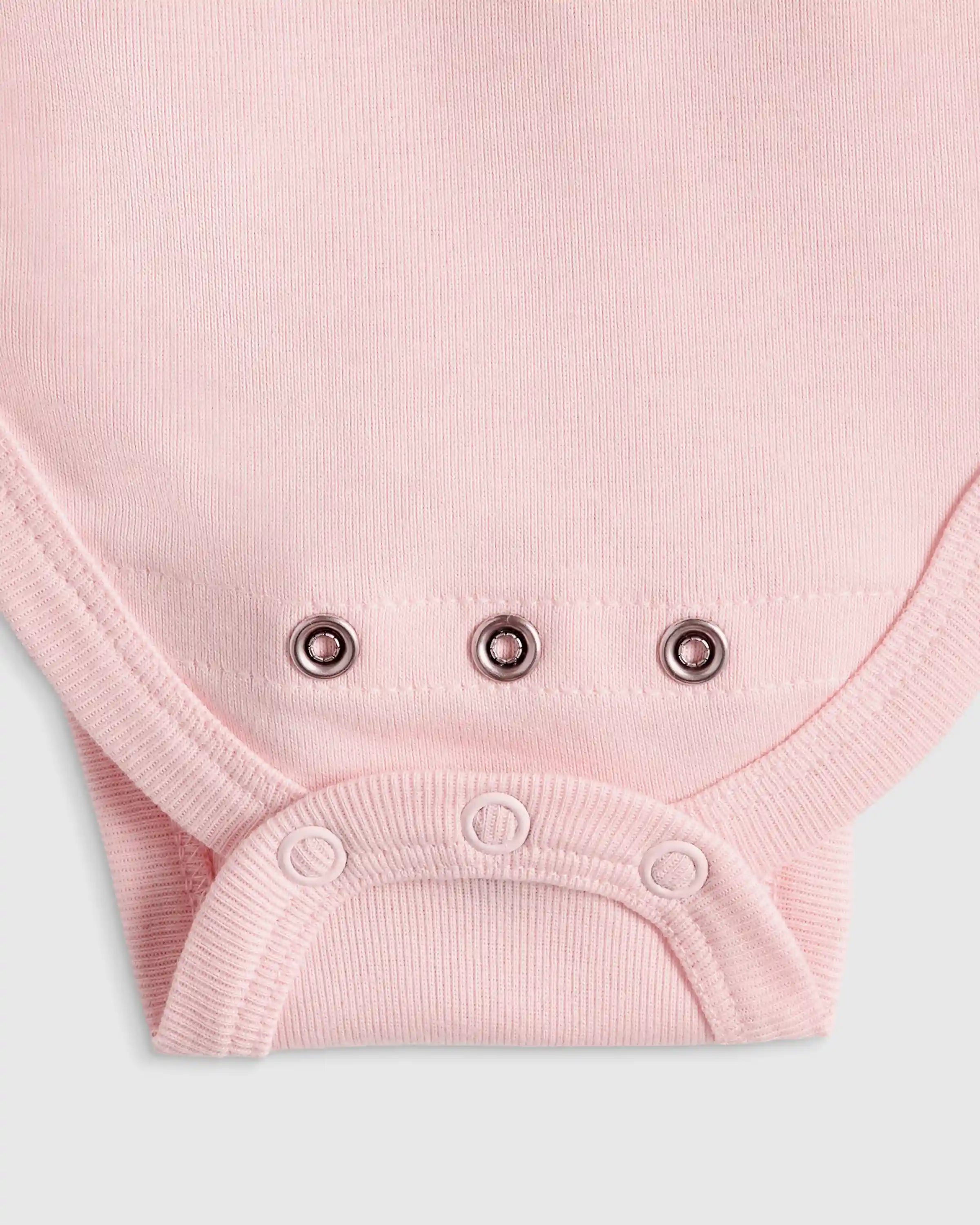 100% Organic Cotton Long Sleeve Kimono Bodysuit