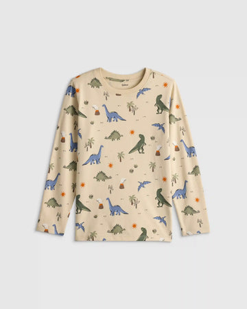 100% Organic Cotton Jersey Long Sleeve Tee