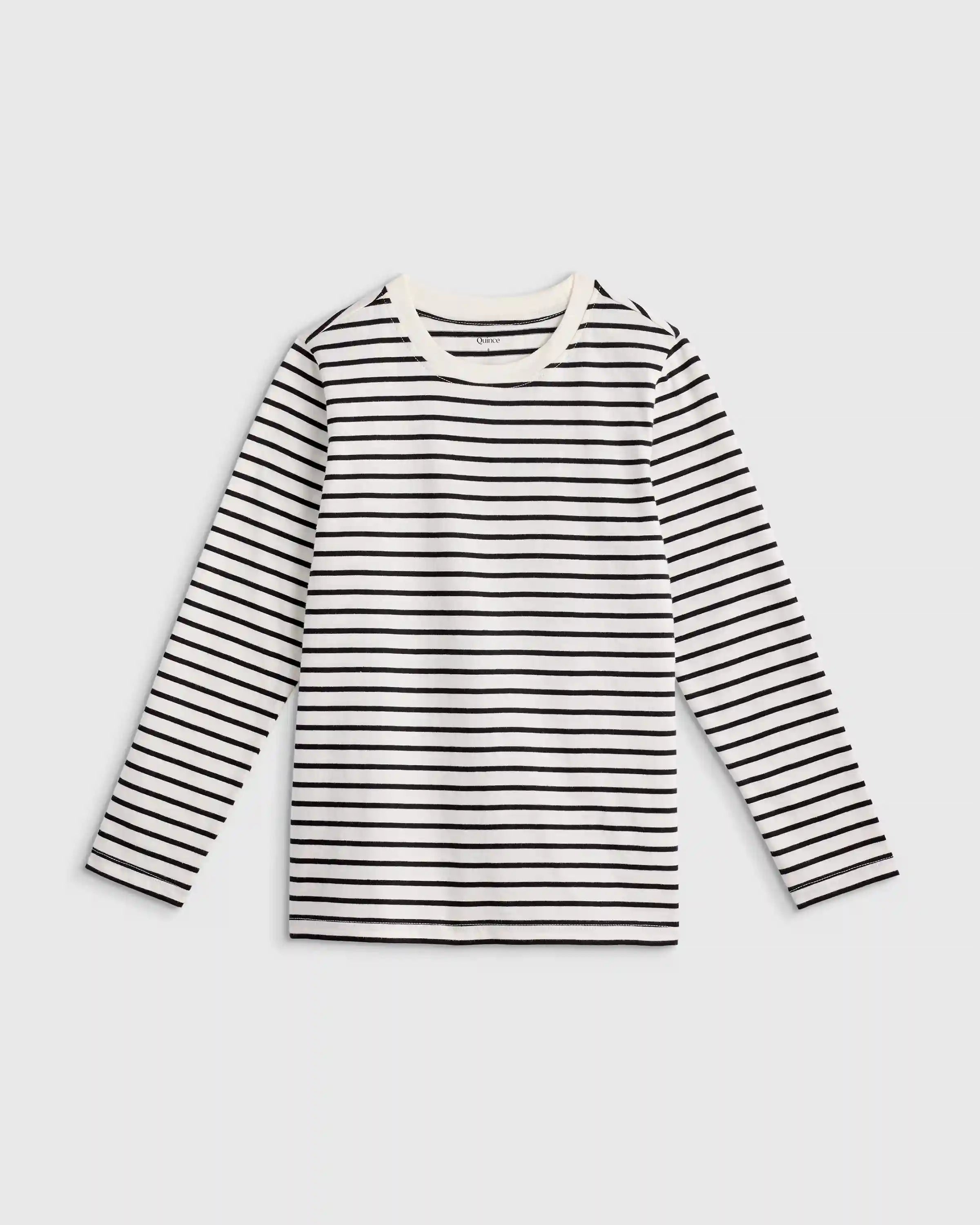 100% Organic Cotton Jersey Long Sleeve Tee