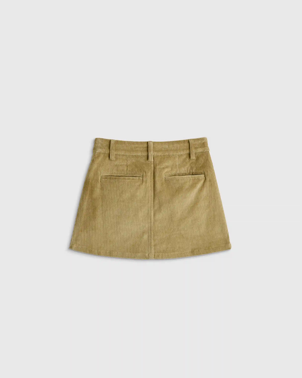 Organic Cotton Stretch Corduroy Skirt