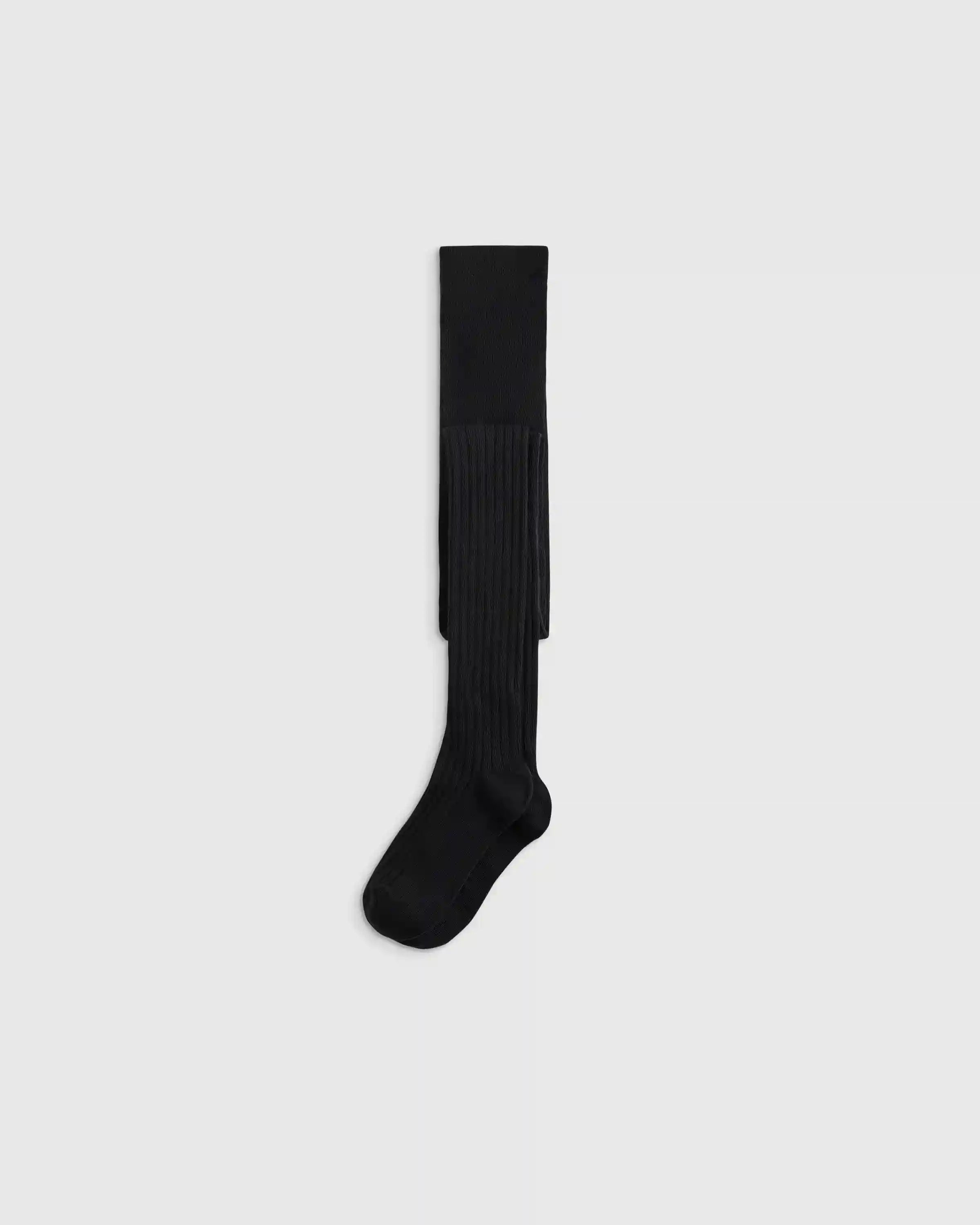 Organic Cotton Rib Tights (2-pack)