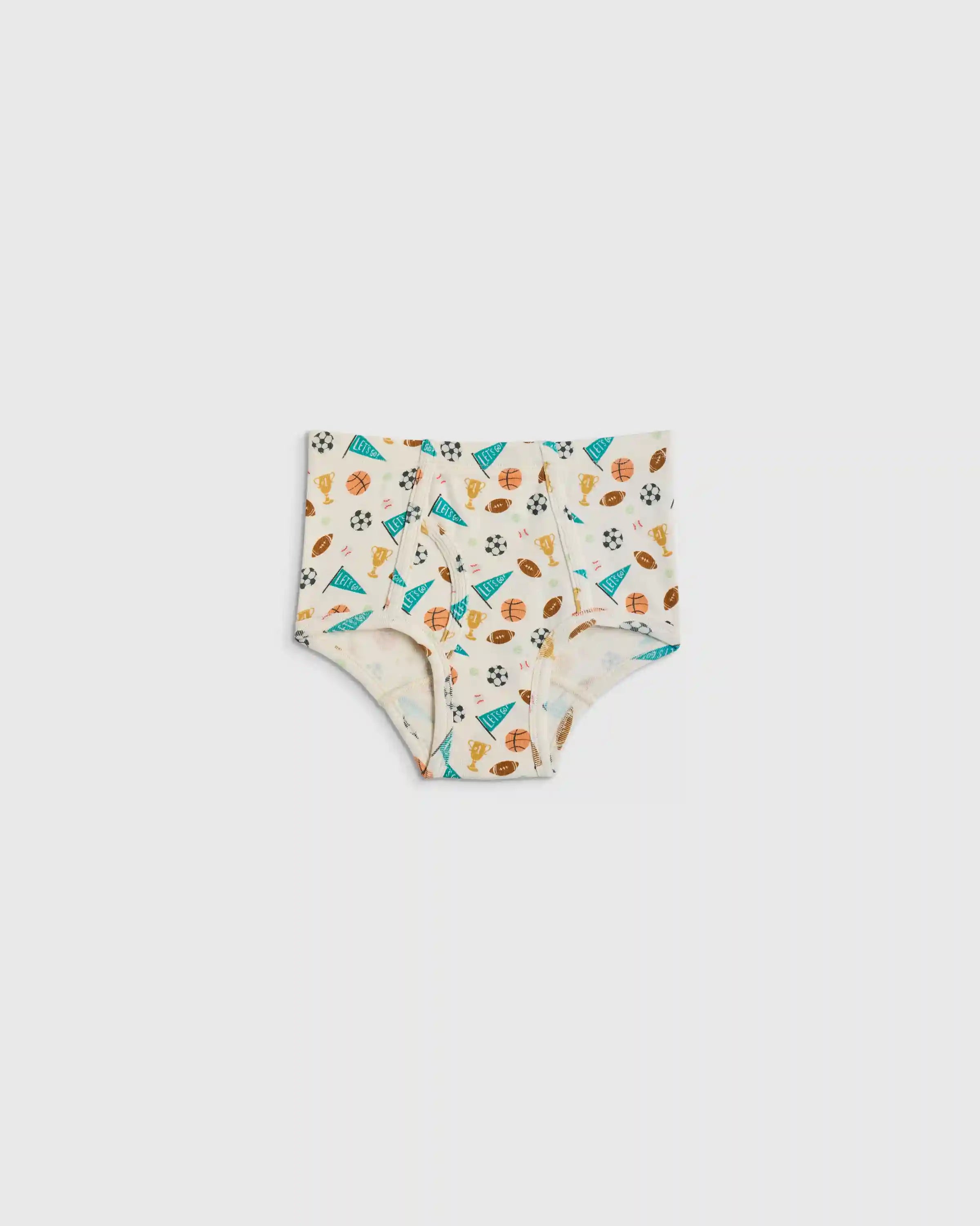 Boys 100% Organic Cotton Classic Briefs 7-pack