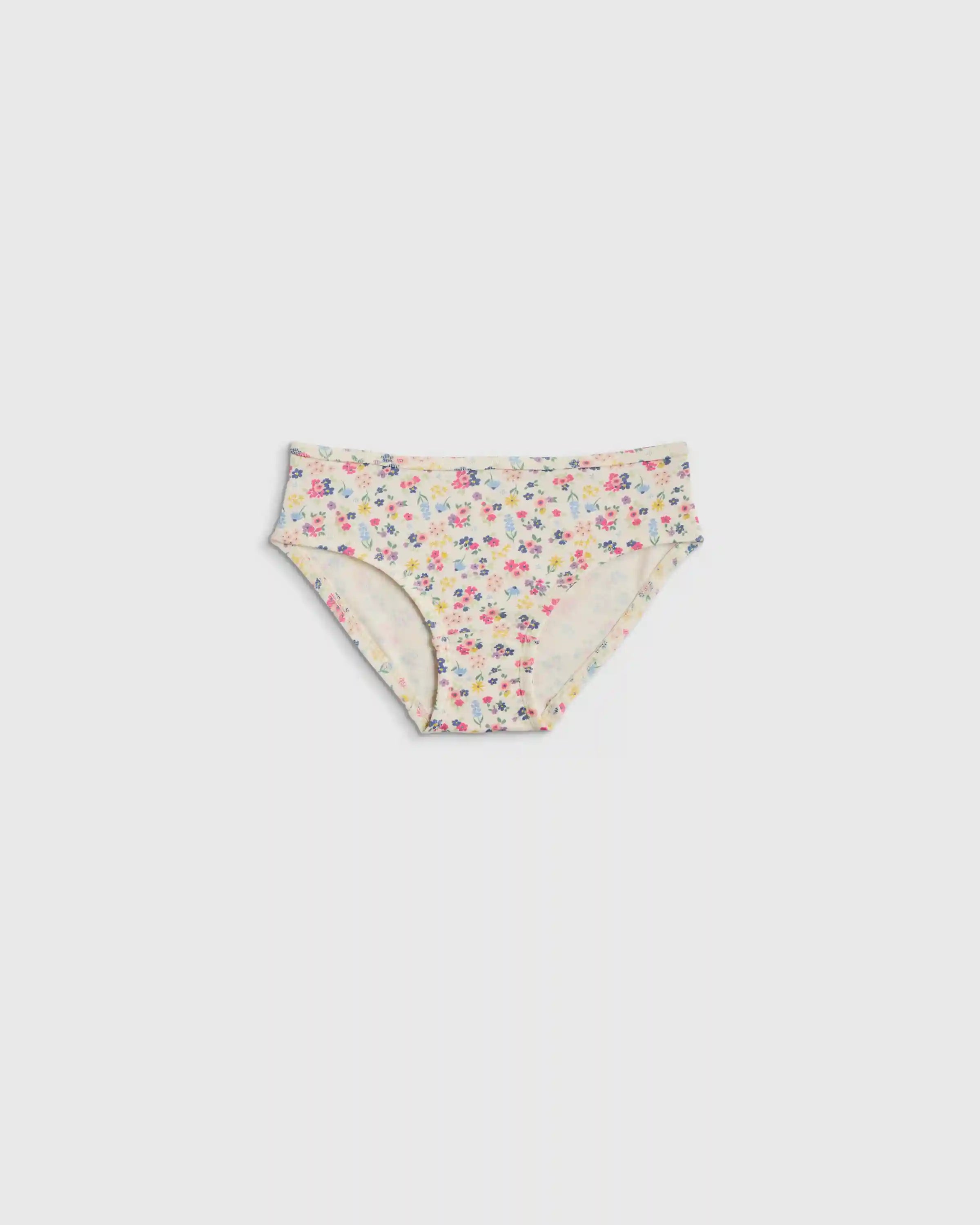 Girls 100% Organic Cotton Hipster 7-pack