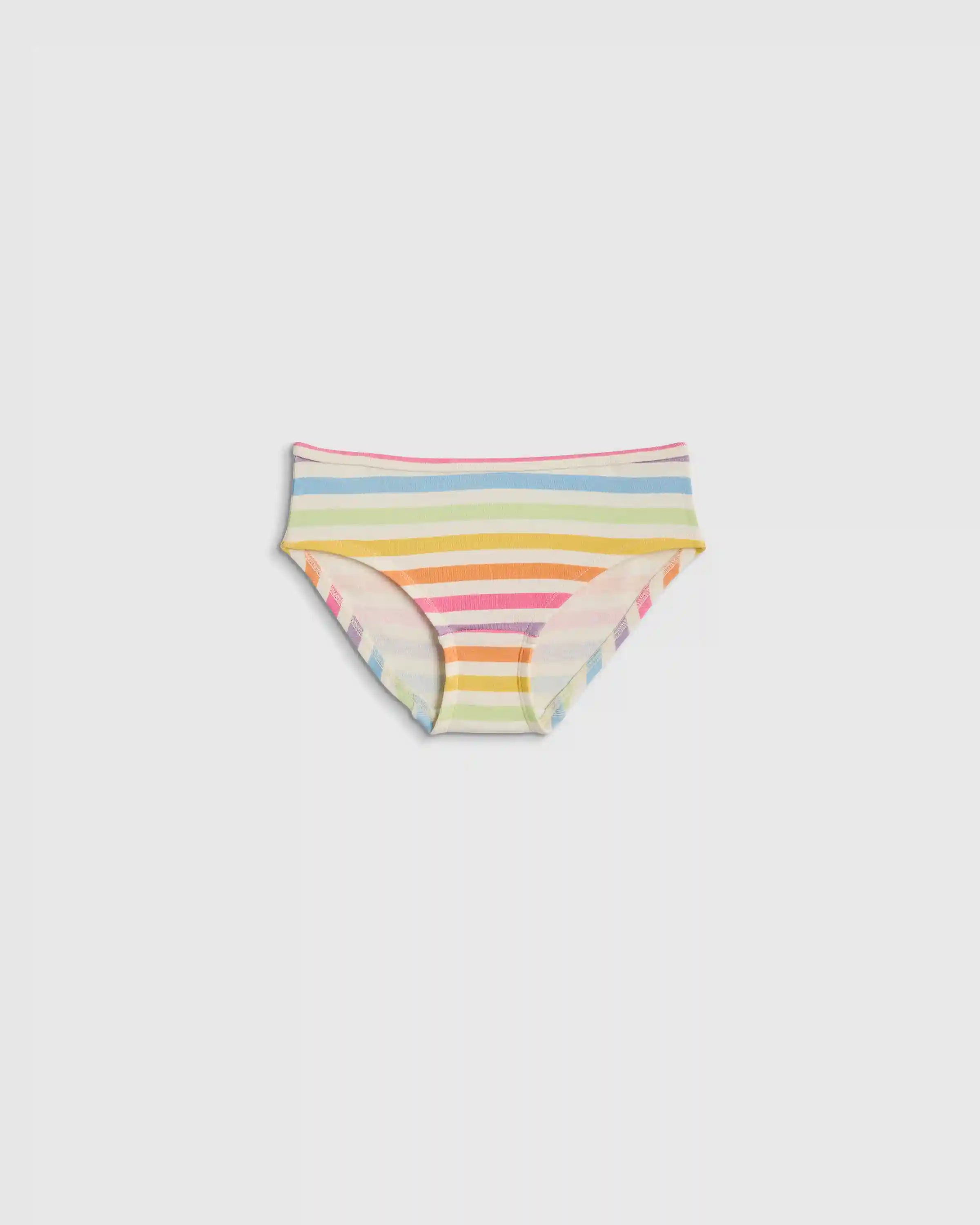 Girls 100% Organic Cotton Hipster 7-pack