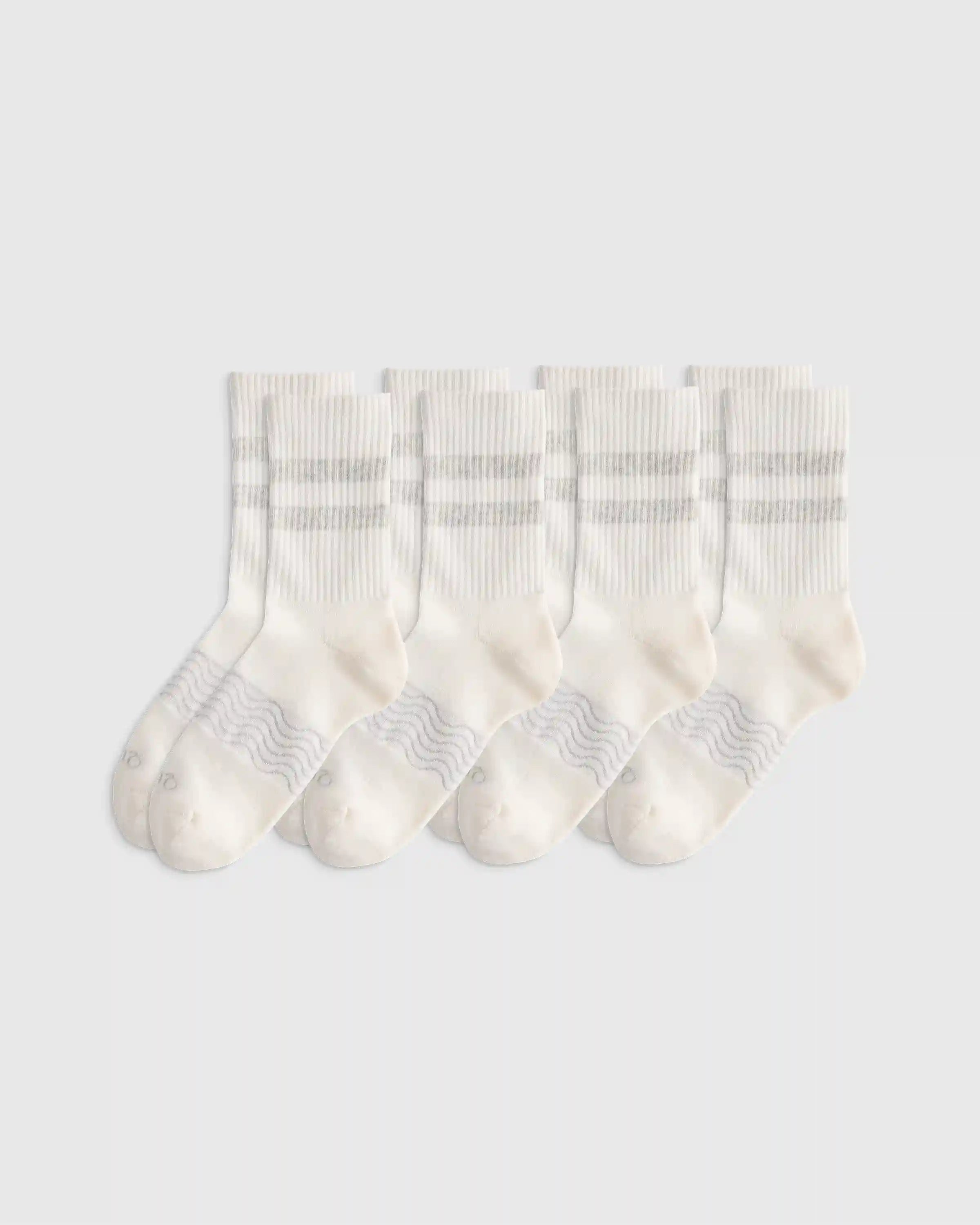 Everyday Cotton Varsity Stripes Half-Crew Sock (4-Pack)