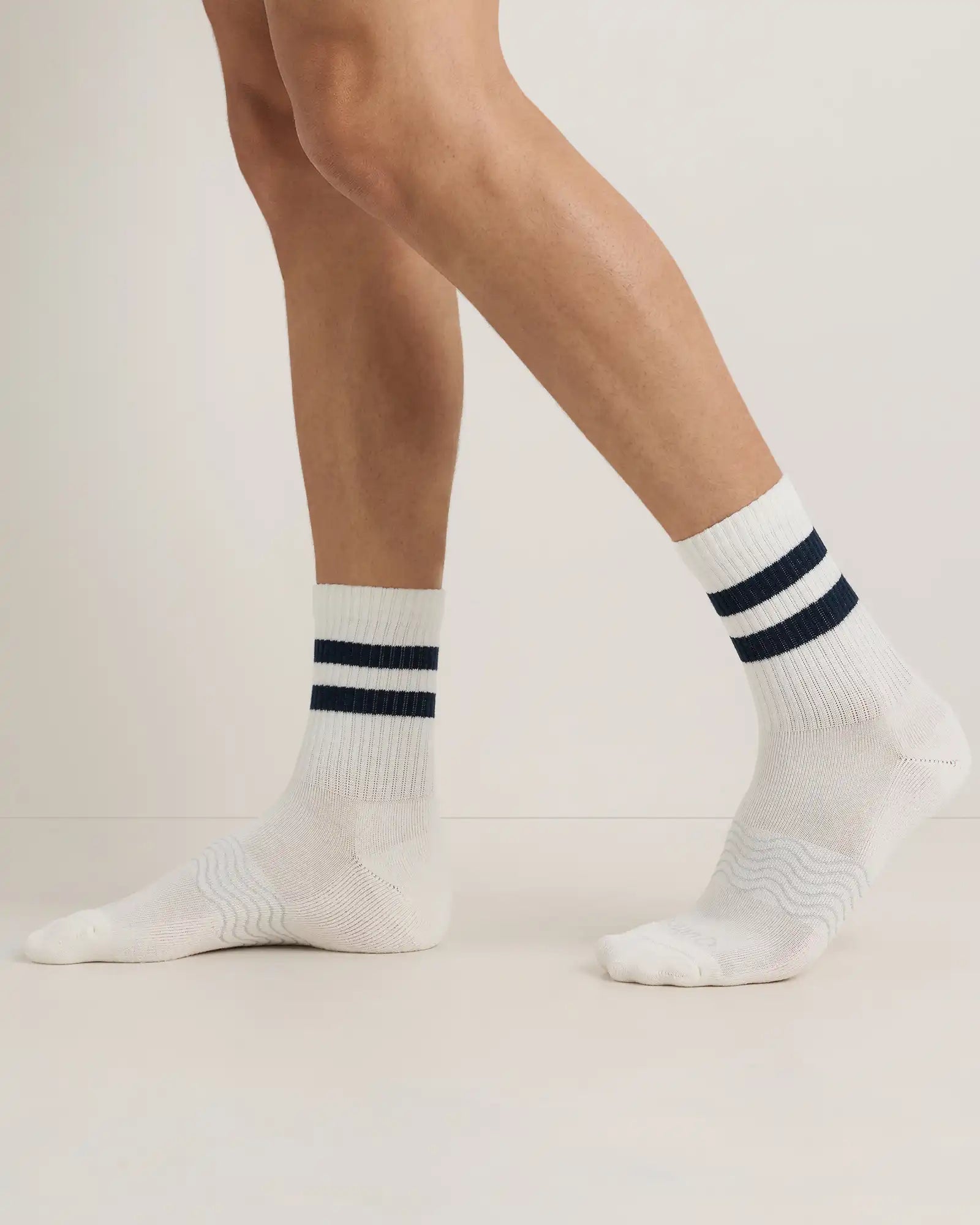Everyday Cotton Varsity Stripes Half-Crew Sock (4-Pack)