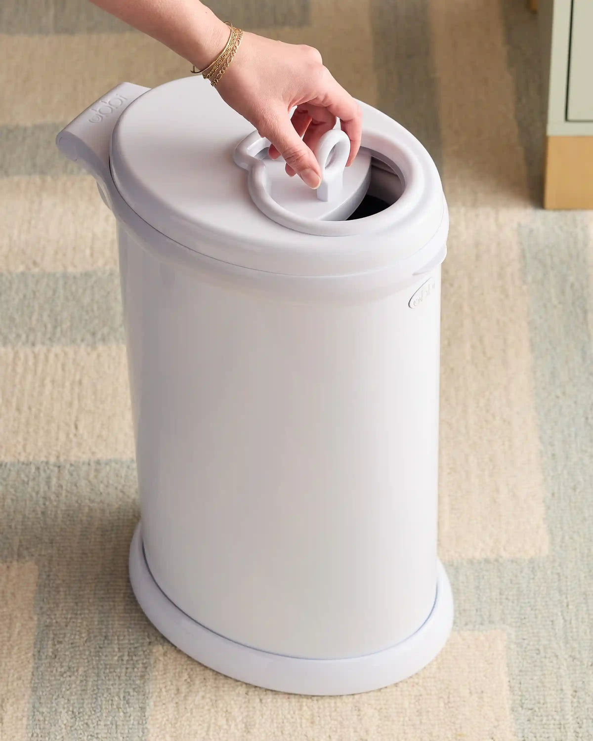 Ubbi Stainless Steel Diaper Pail Gift Set