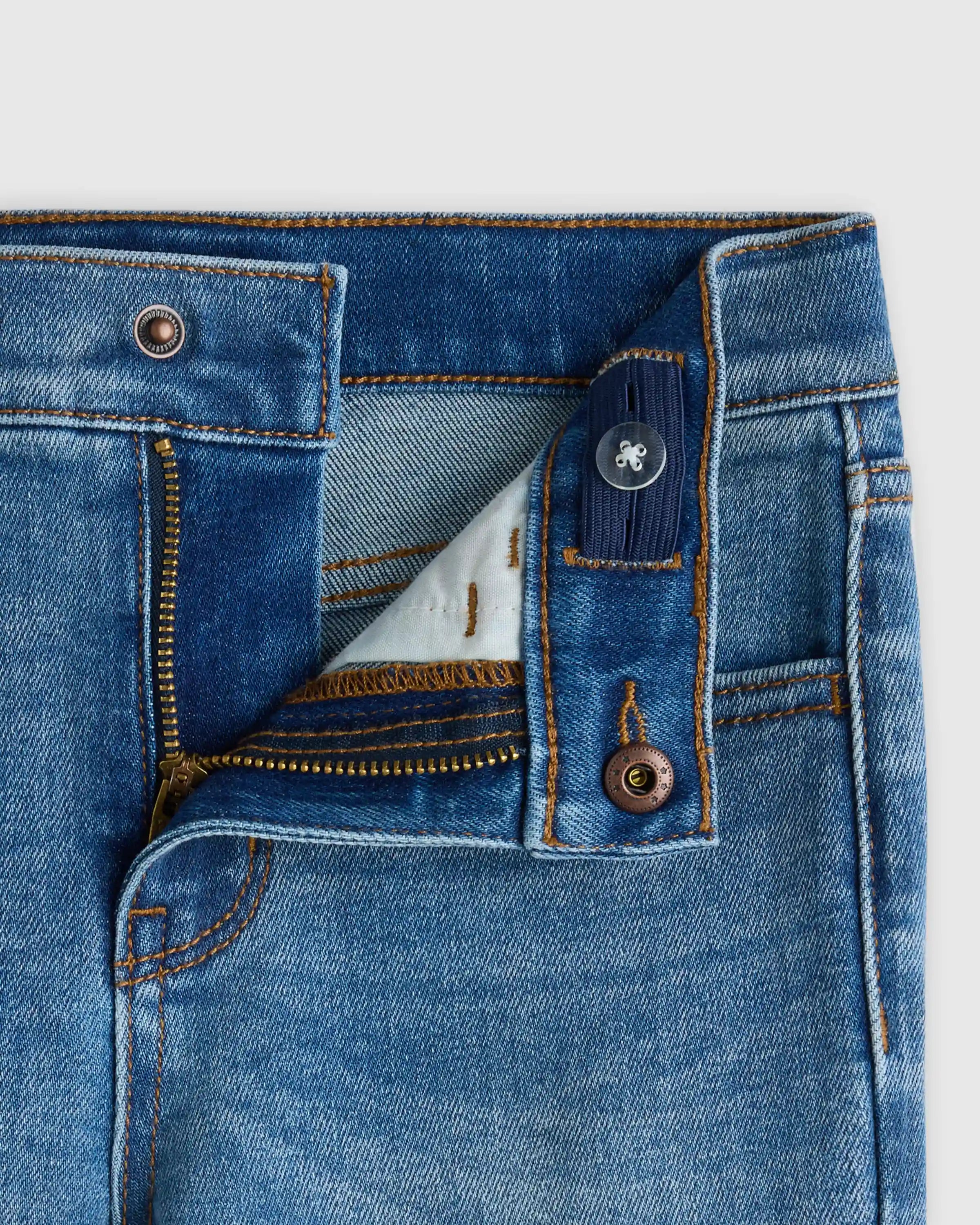 Girls Stretch Flare Jeans