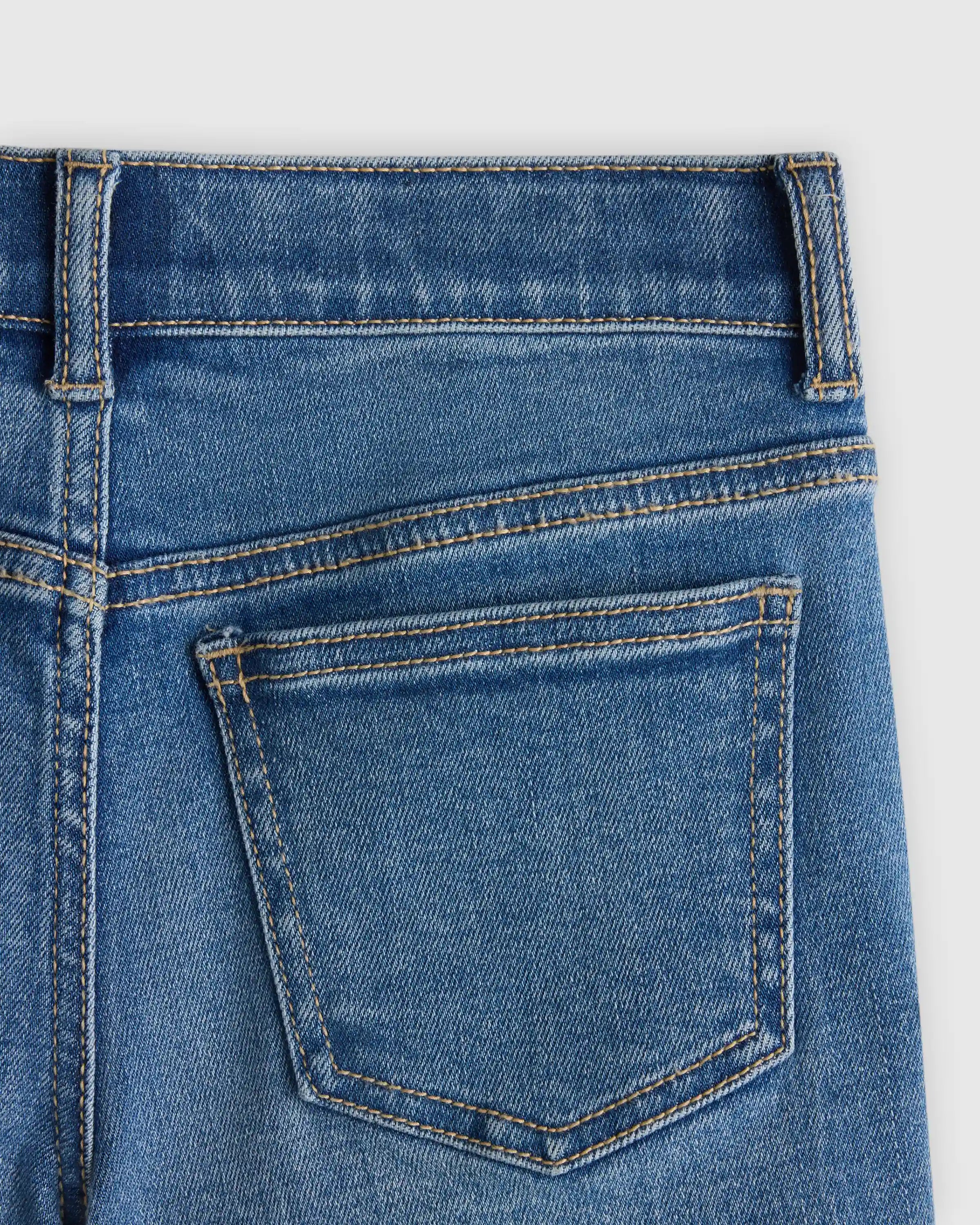 Girls Stretch Denim Short
