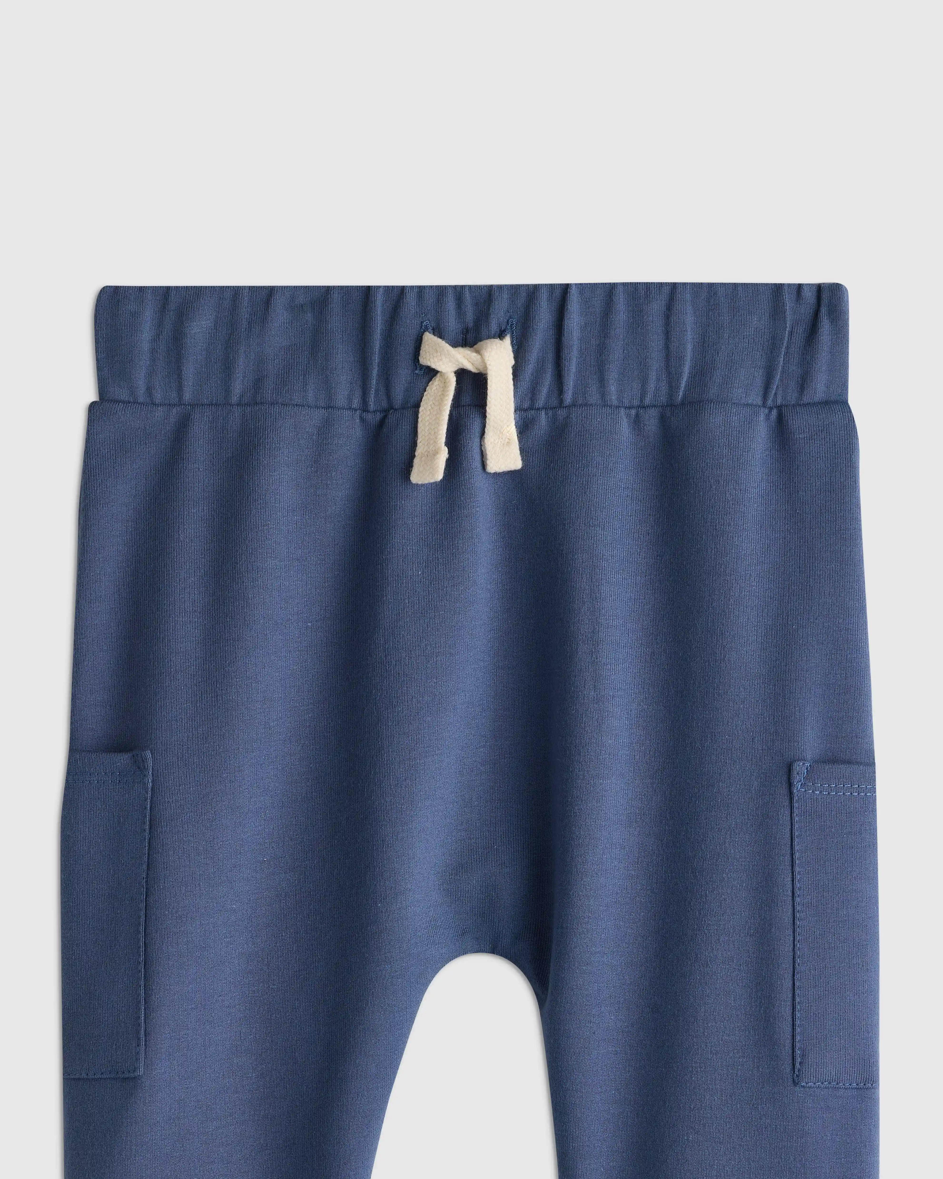 Organic Cotton French Terry Pocket Pants