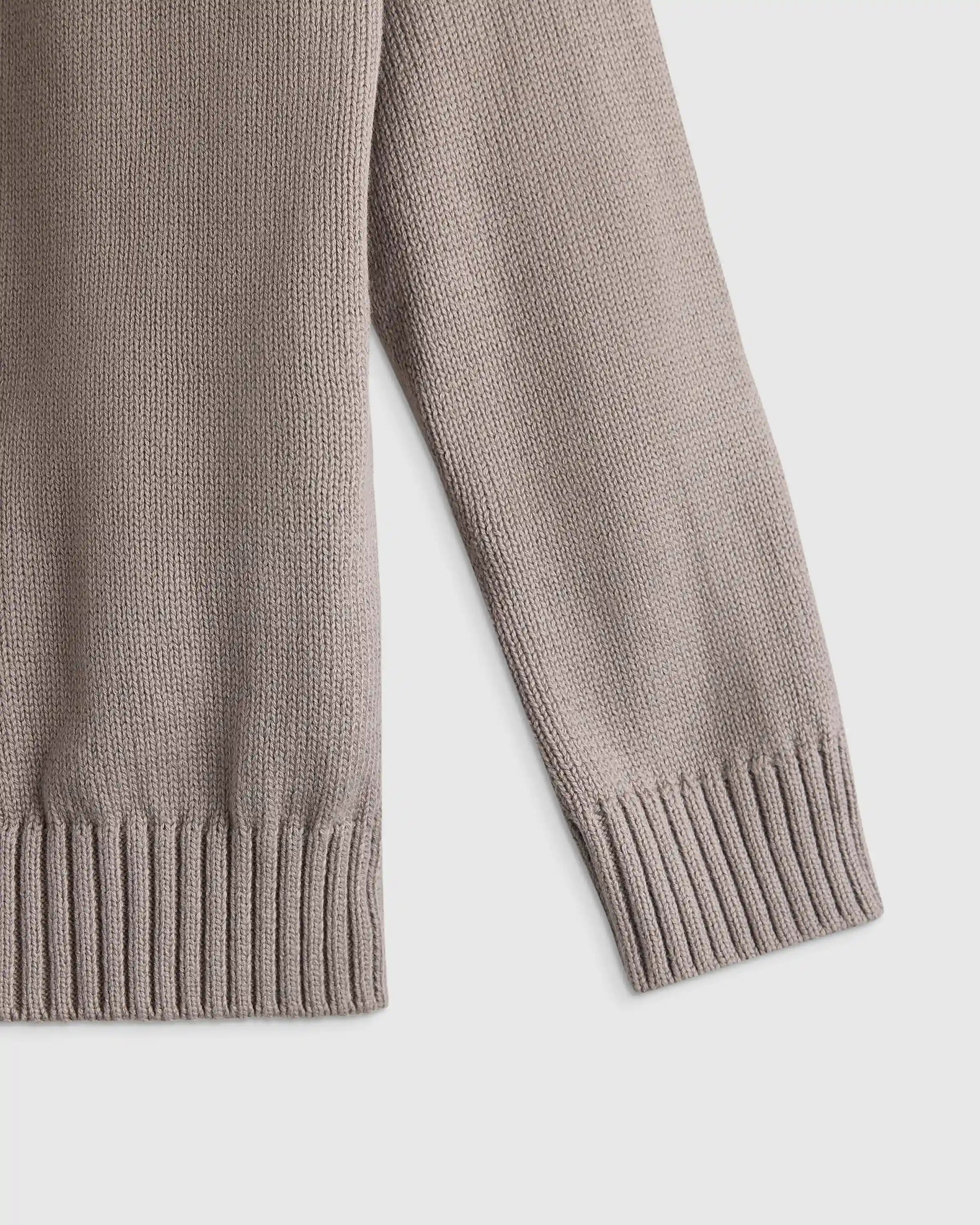 Boys 100% Organic Cotton Quarter-Zip Sweater