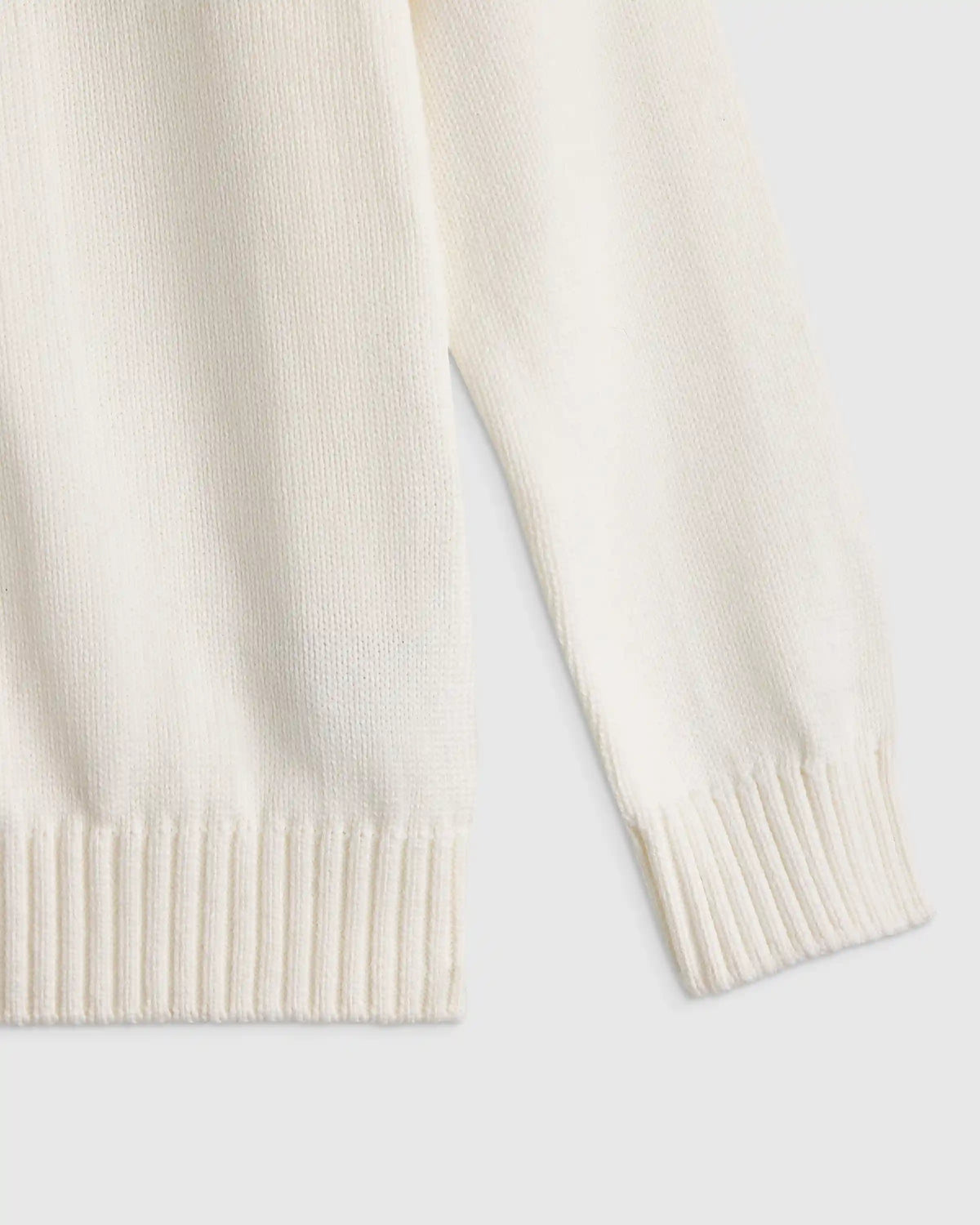 Boys 100% Organic Cotton Quarter-Zip Sweater