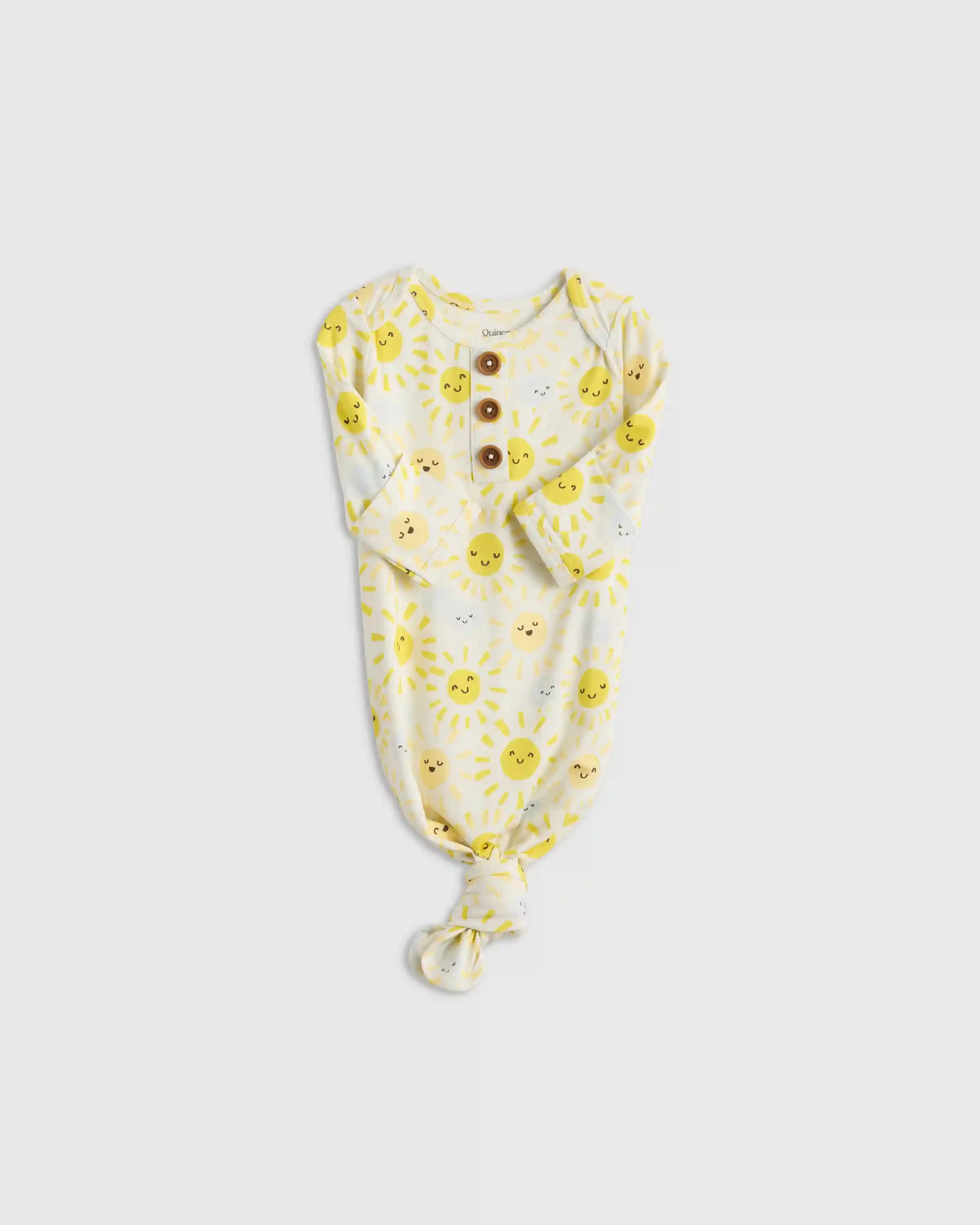 Bamboo Gown, Hat & Swaddle Layette Set