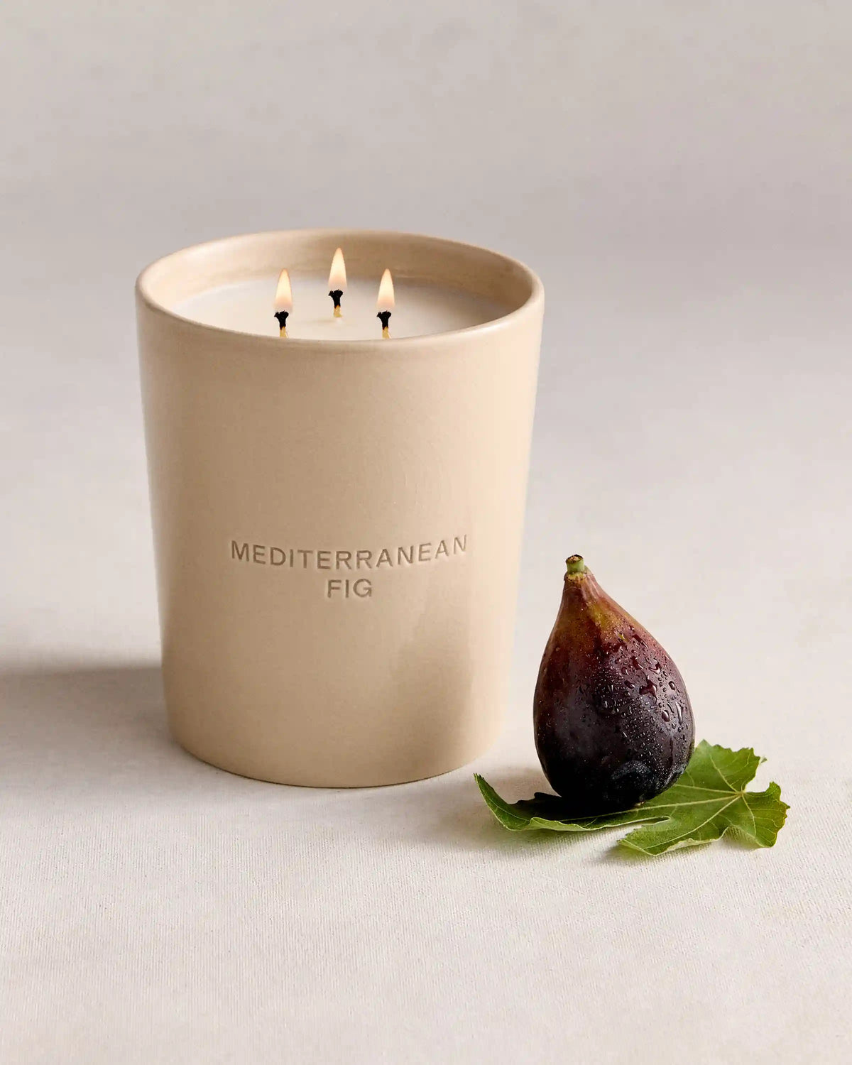 Mediterranean Fig 3-Wick Luxury Candle