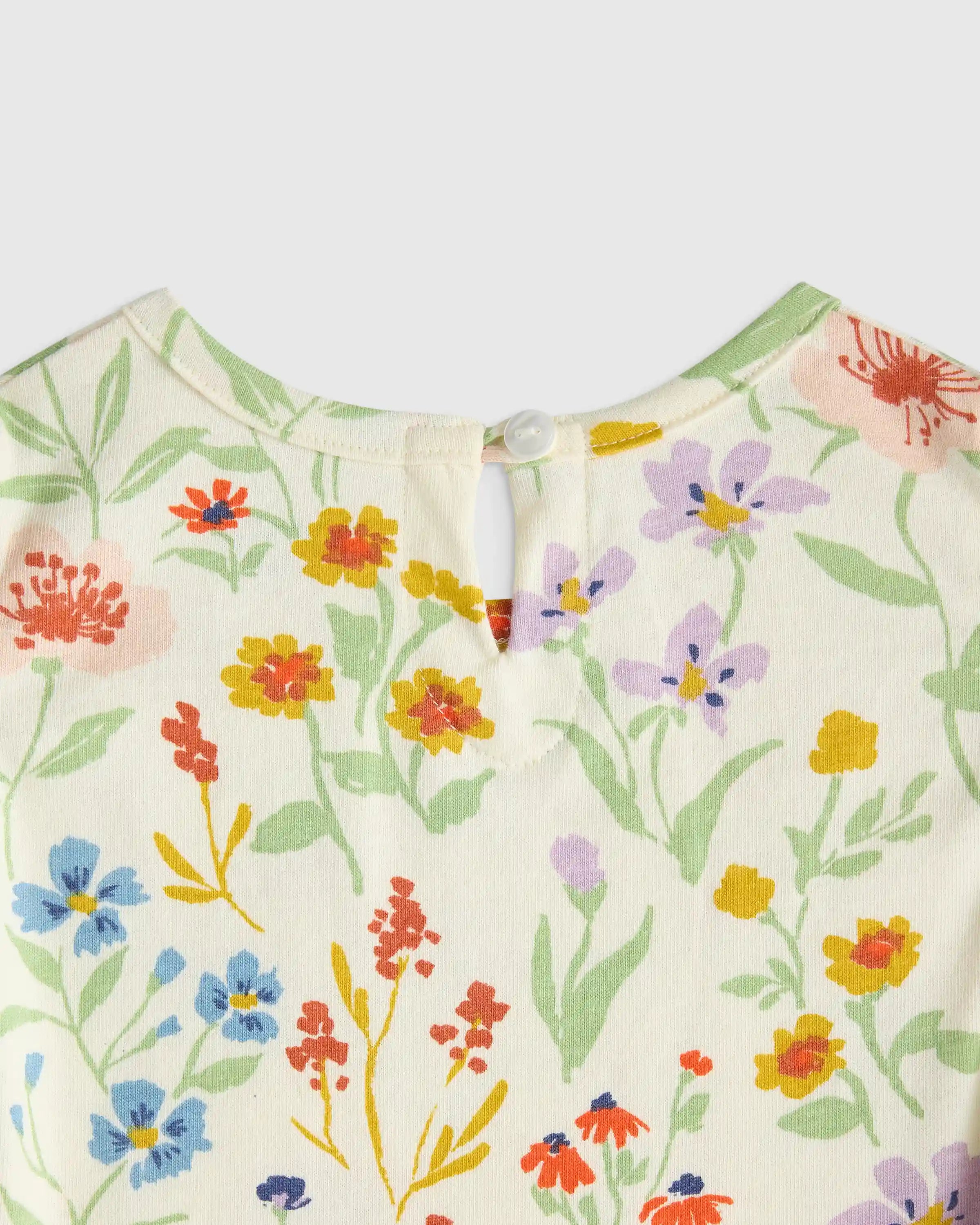 100% Organic Cotton Bubble Romper