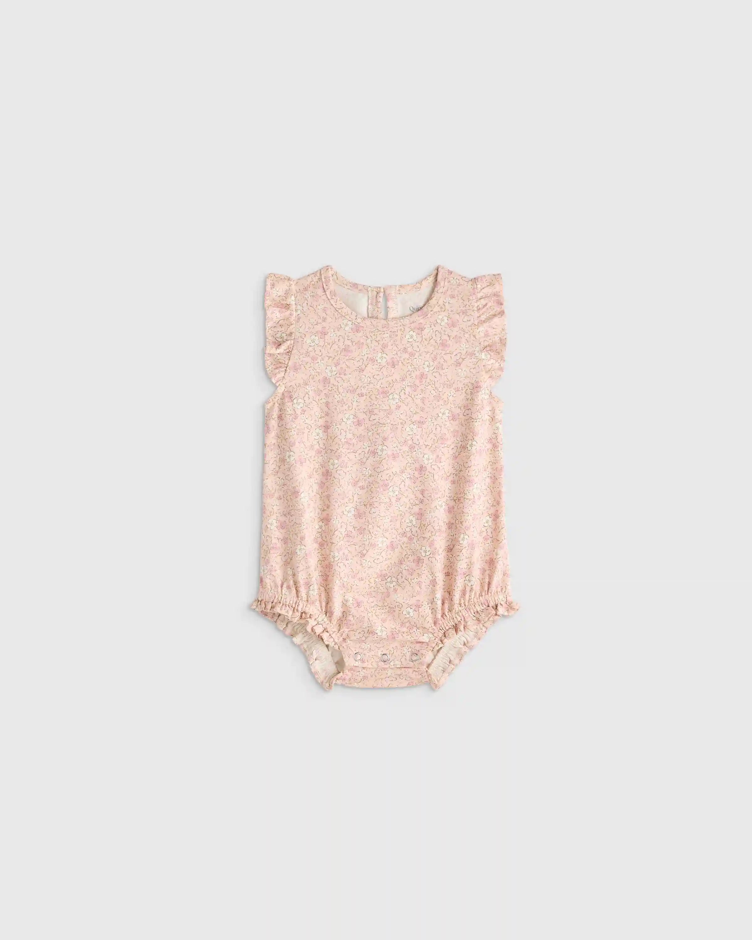 100% Organic Cotton Bubble Romper