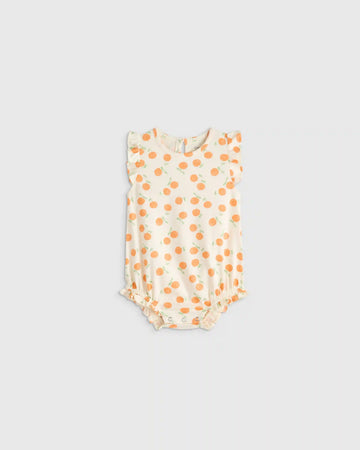 100% Organic Cotton Bubble Romper