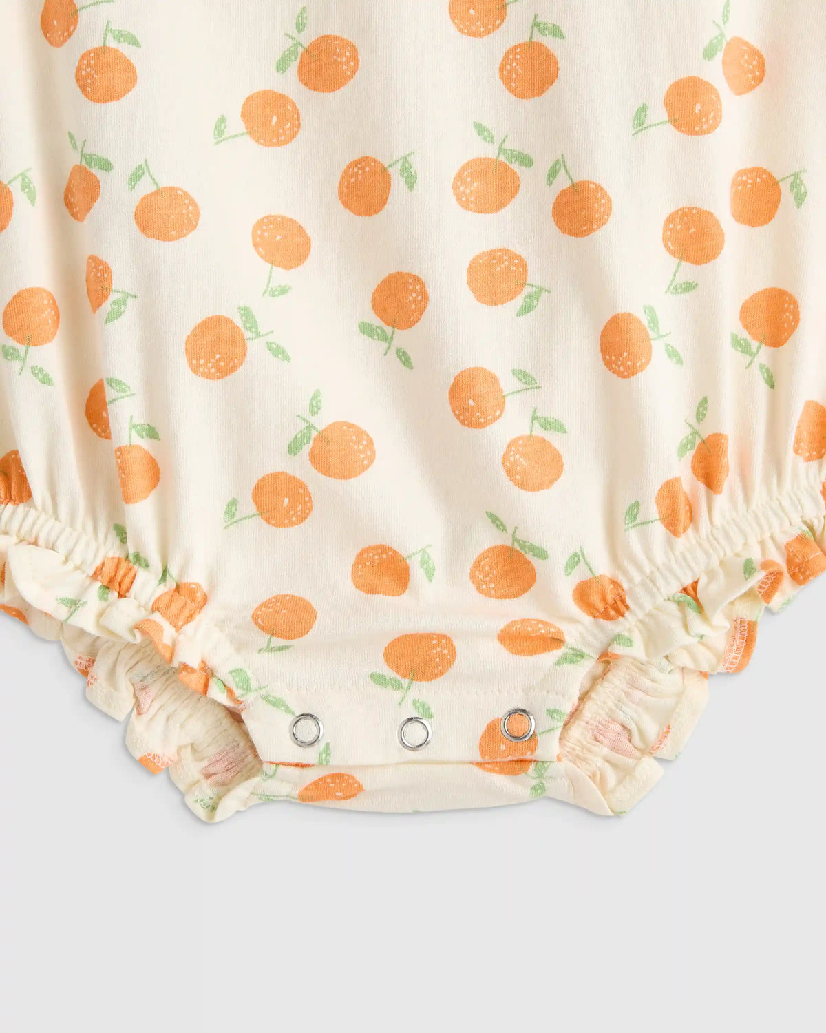 100% Organic Cotton Bubble Romper