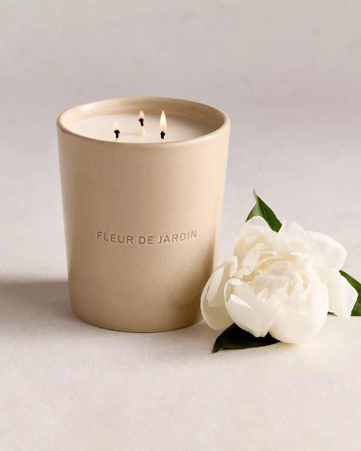 Fleur de Jardin 3-Wick Luxury Candle