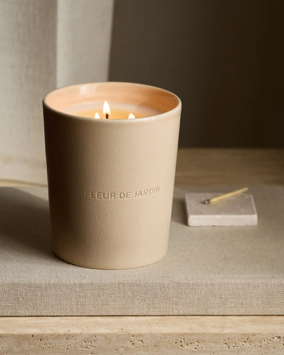 Fleur de Jardin 3-Wick Luxury Candle