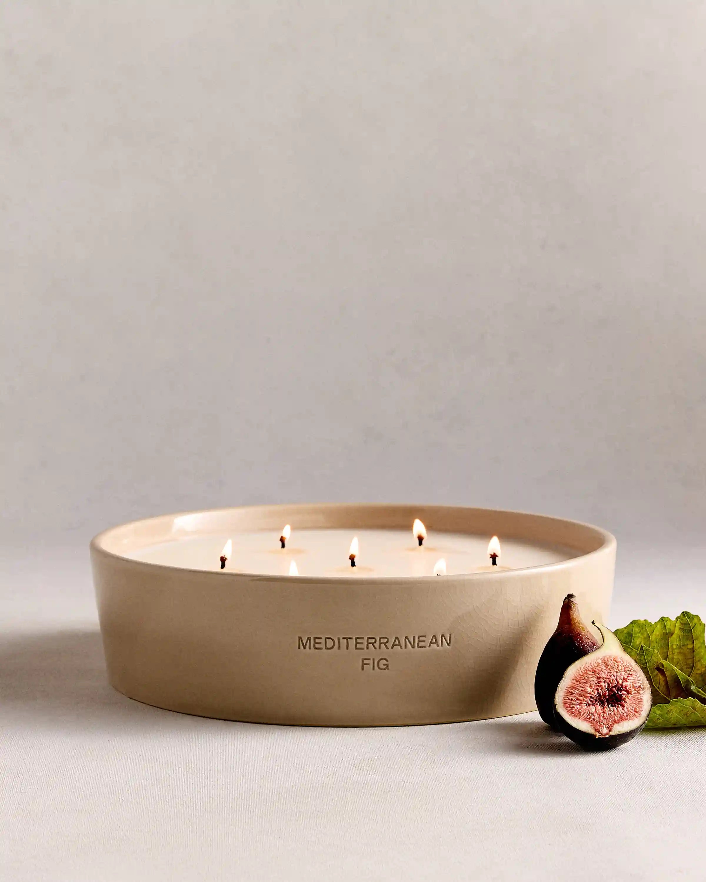 Mediterranean Fig 7-Wick Luxury Candle