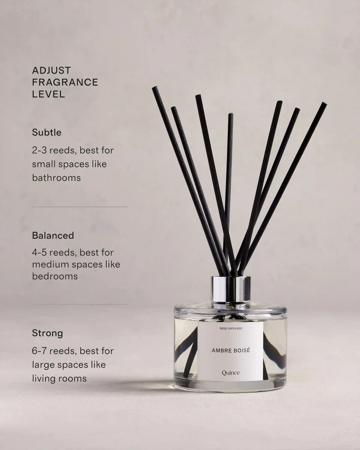 Ambre Boisé Reed Diffuser