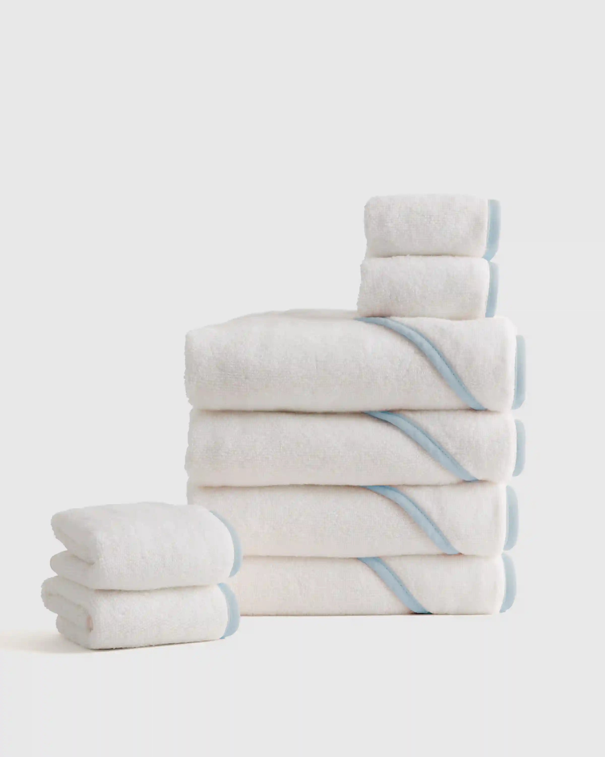 Organic Turkish Cotton Baby Bath Bundle 8-Pack