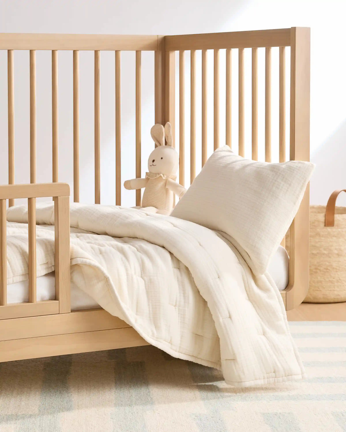 Organic Cotton Gauze Toddler Quilt