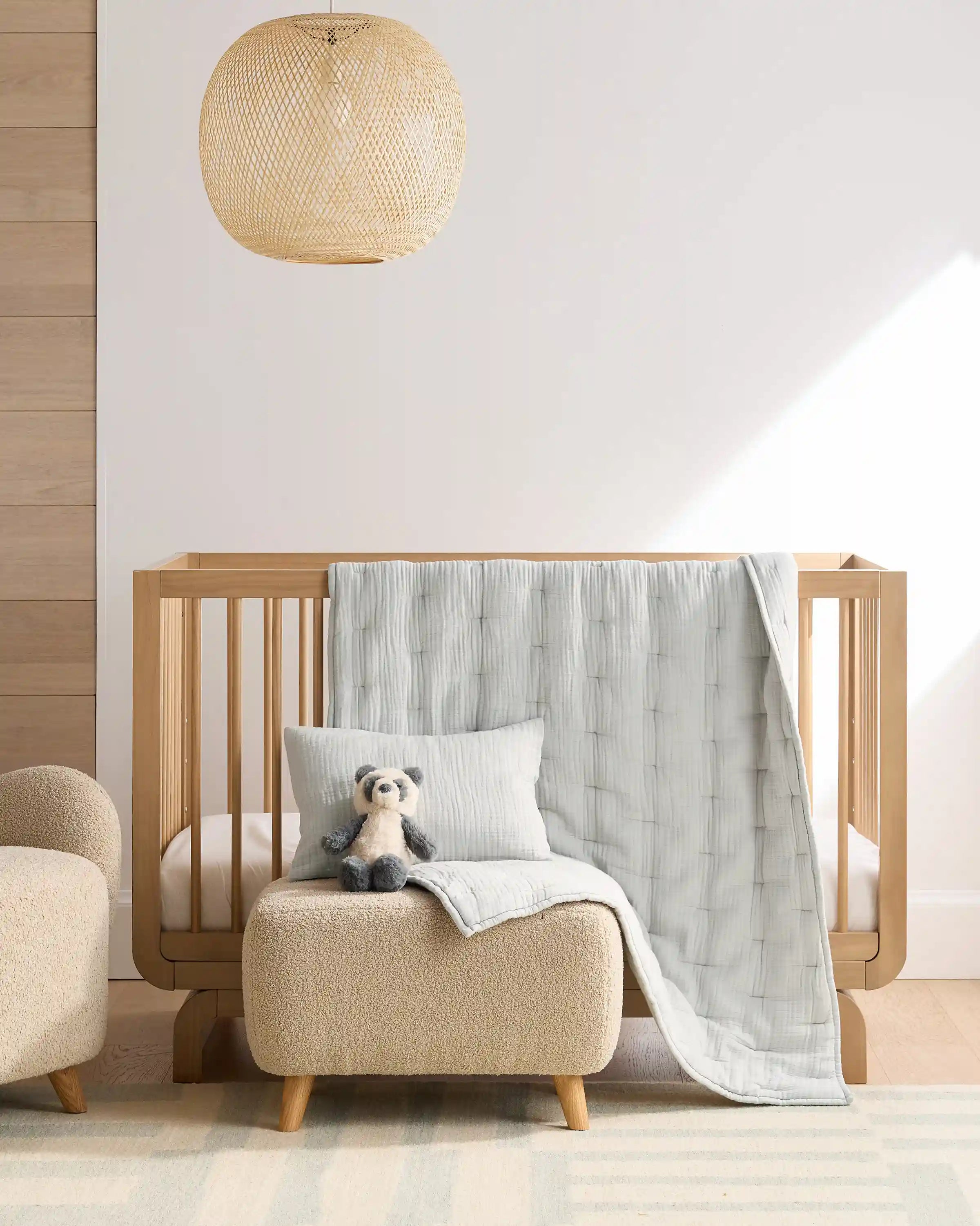 Organic Cotton Gauze Toddler Quilt
