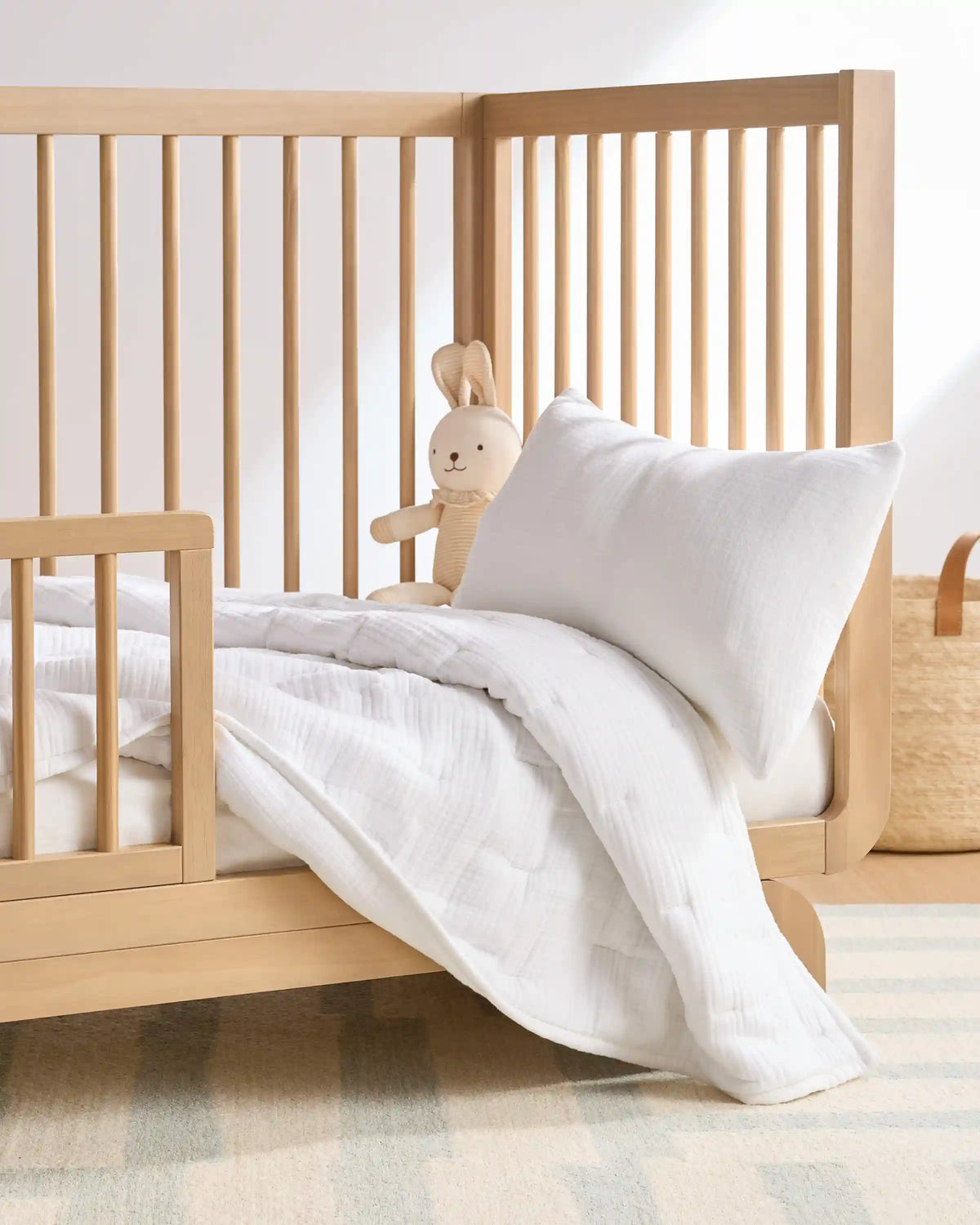 Organic Cotton Gauze Toddler Quilt