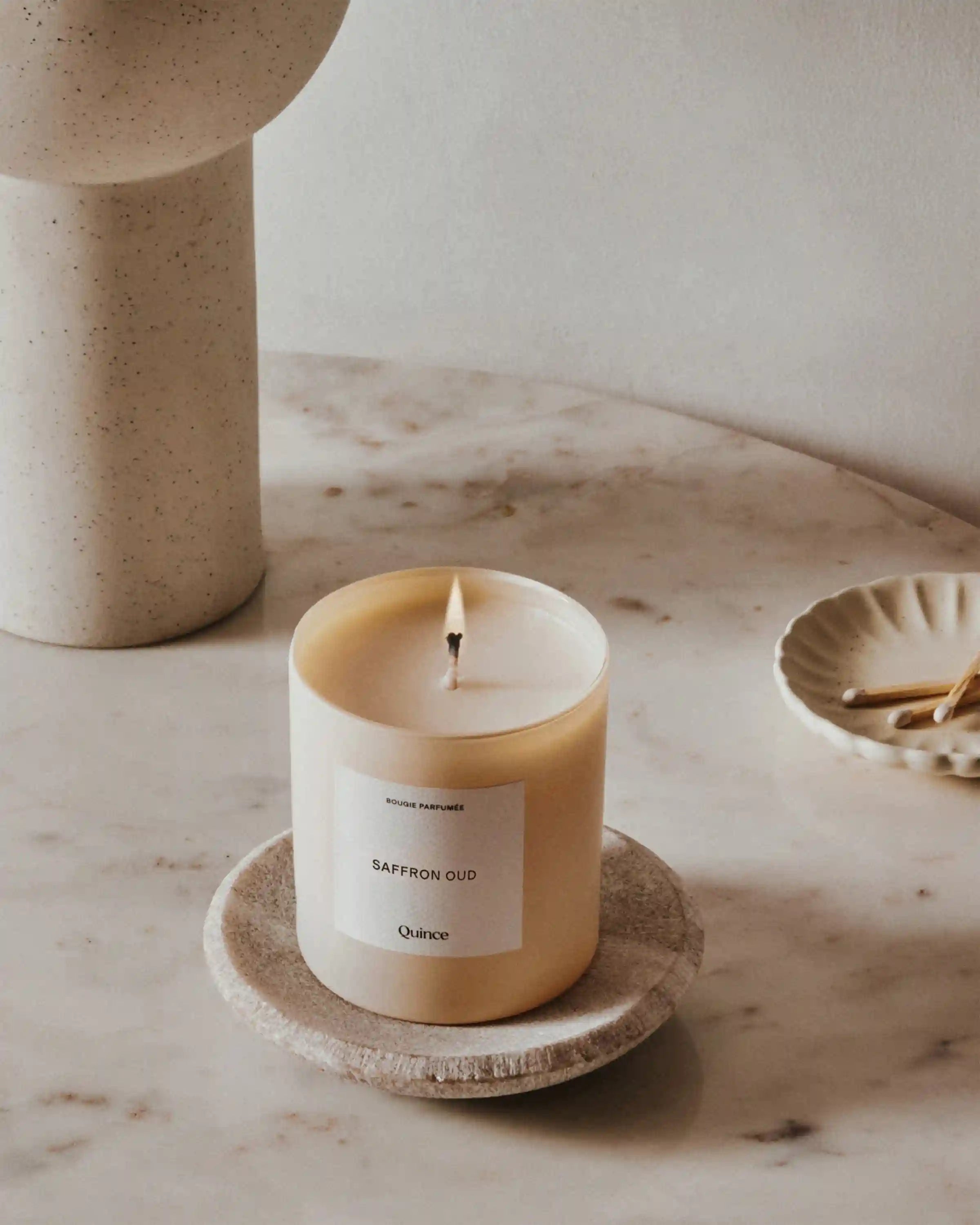Saffron Oud Candle