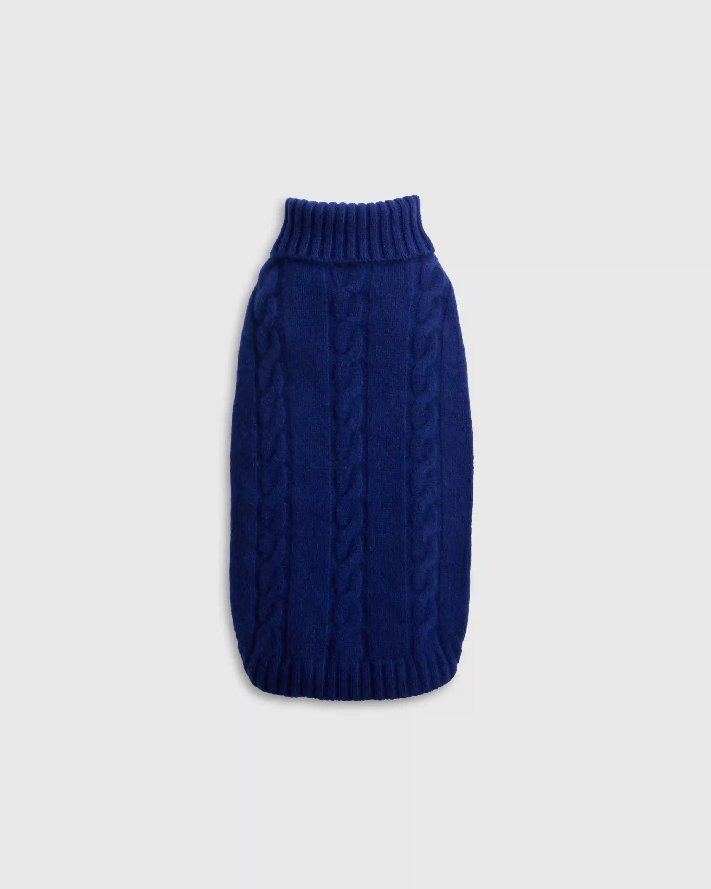 Mongolian Cashmere Cable Knit Dog Sweater