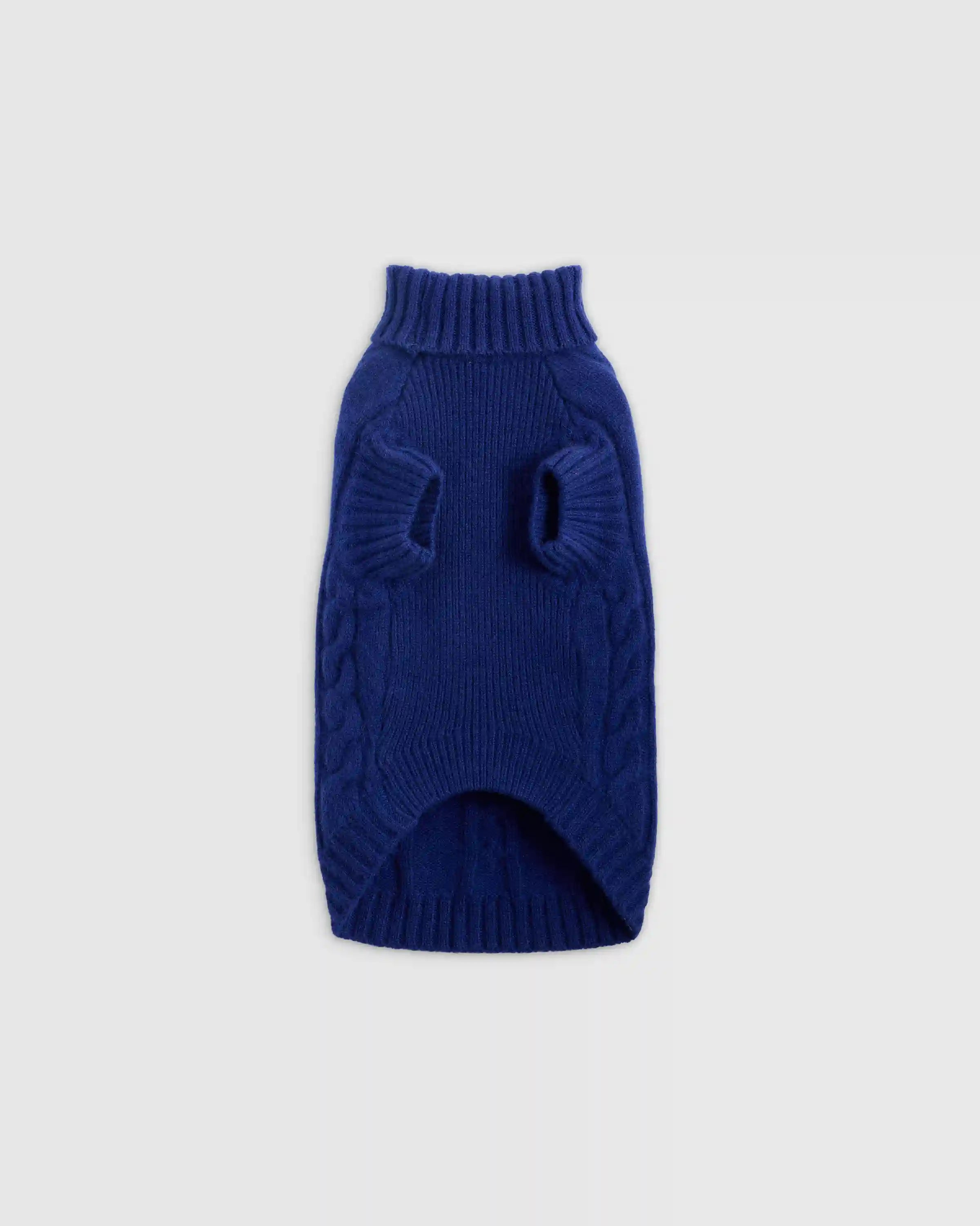 Mongolian Cashmere Cable Knit Dog Sweater