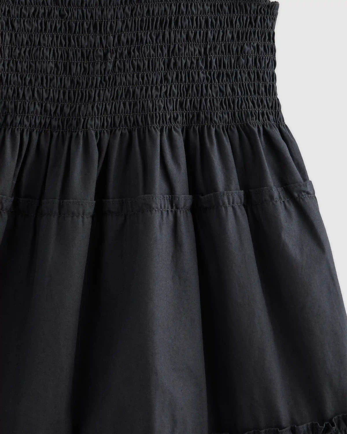 100% Organic Cotton Poplin Smocked Dress