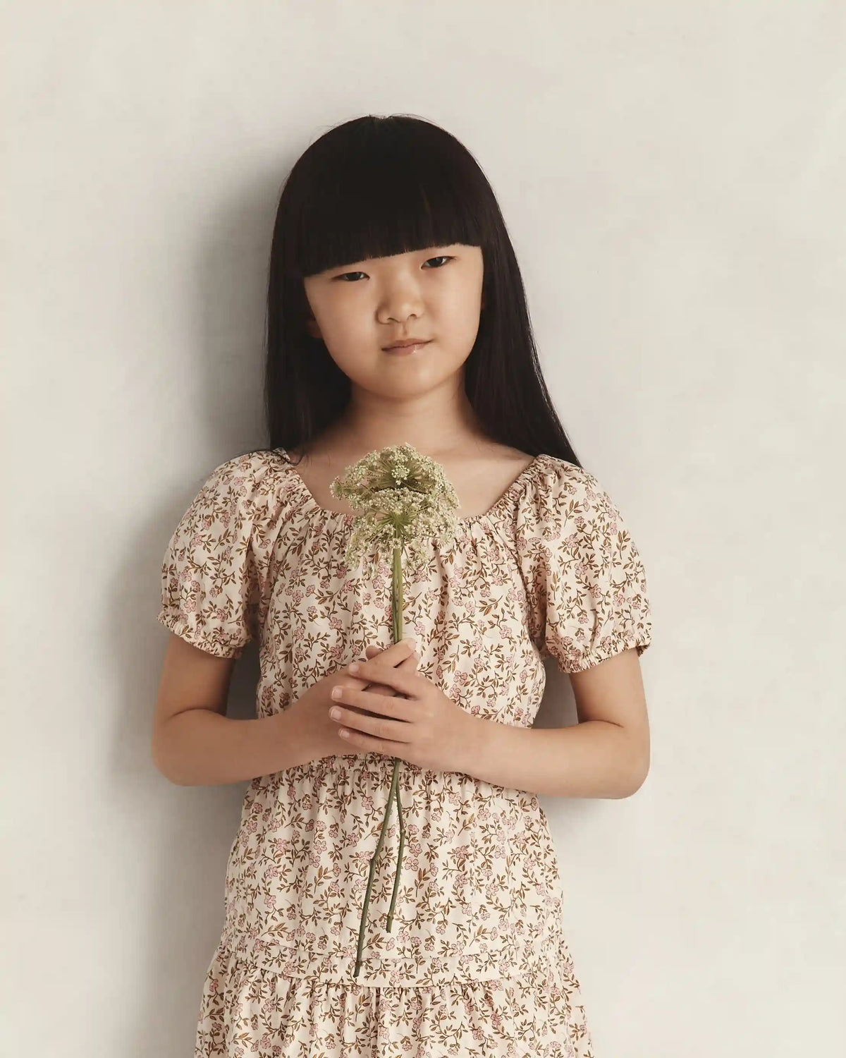 100% Organic Cotton Poplin Tiered Dress