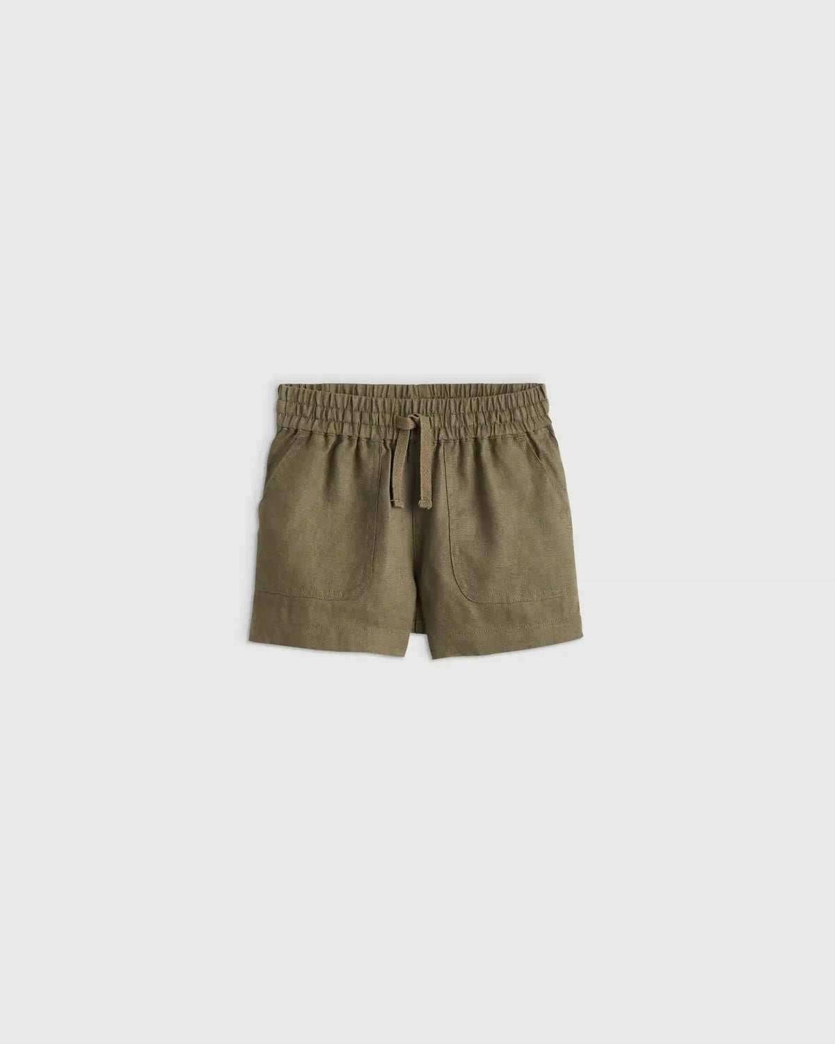 100% European Linen Drawstring Shorts