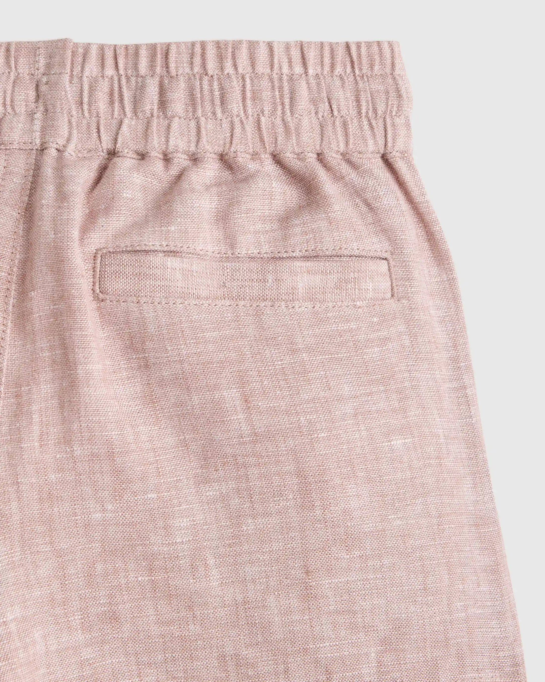 100% European Linen Drawstring Shorts
