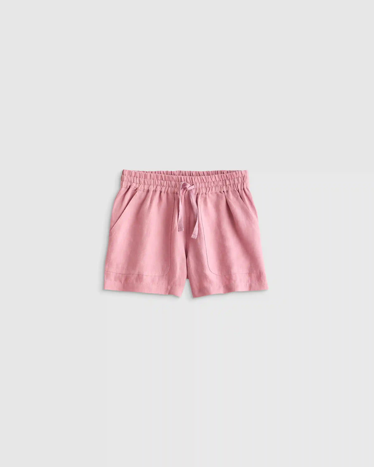 100% European Linen Drawstring Shorts