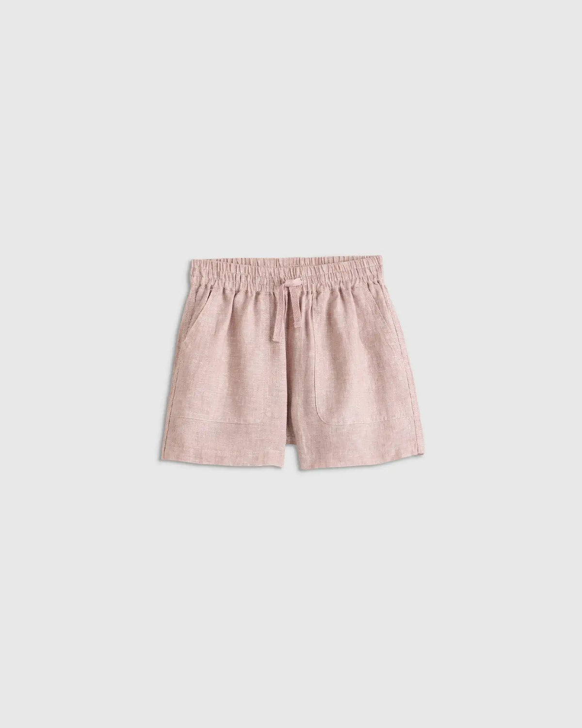 100% European Linen Drawstring Shorts