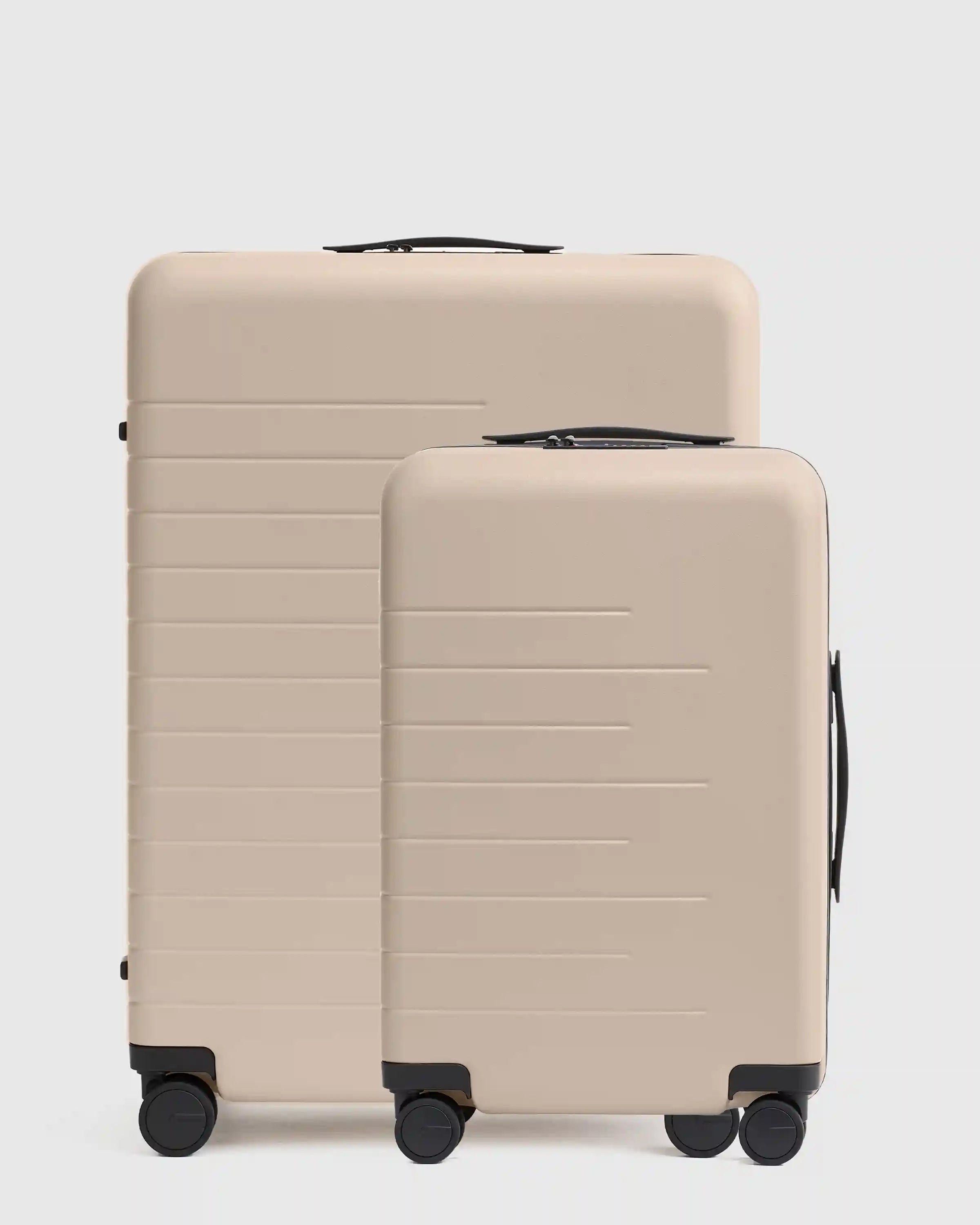 Expandable Carry-On & Medium Check-In Suitcase Set