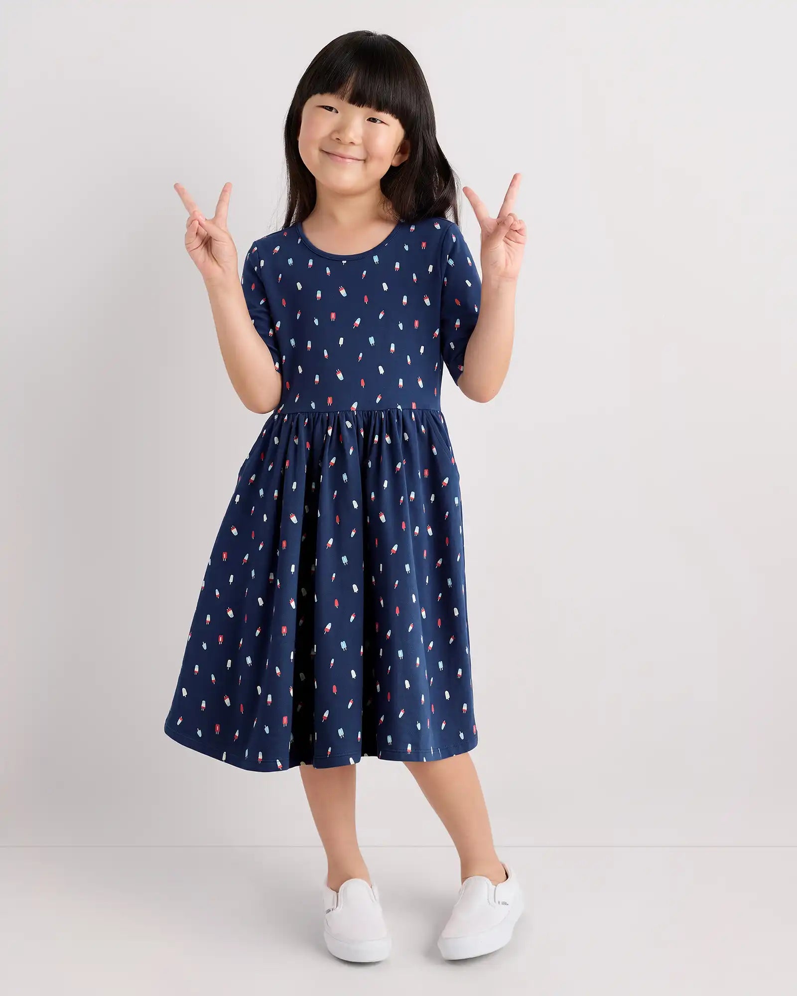 Organic Cotton Skater Dress